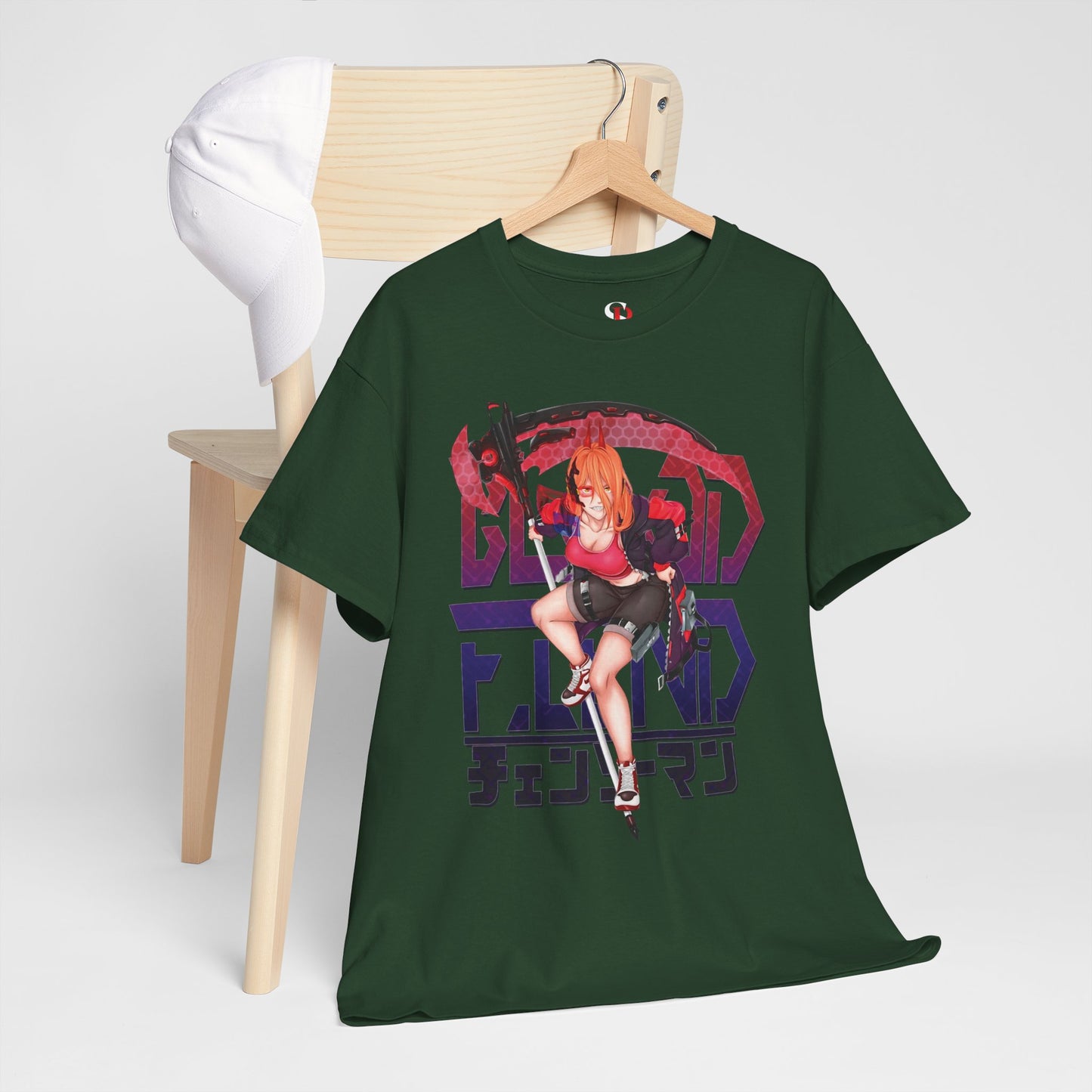 Blood Fiend Power III Unisex Heavy Cotton T-Shirt | Chainsaw Man Anime Tee