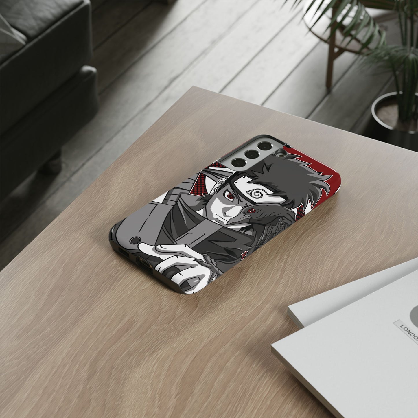 Shisui Uchiha Koto Amatsukami Double Layered Phone Case