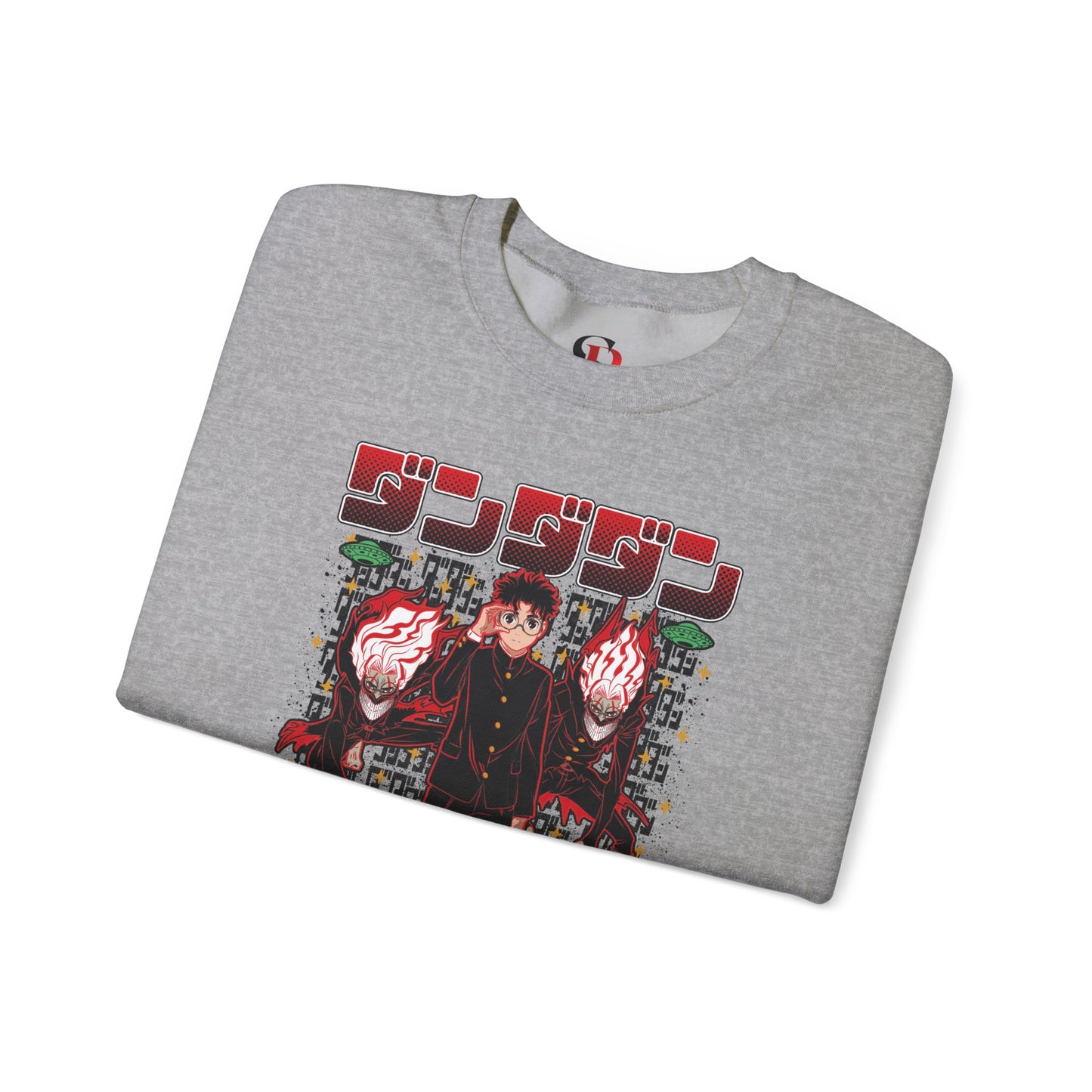 Okarun x Momo II Unisex Heavy Crewneck | Dandadan Streetwear Sweatshirt