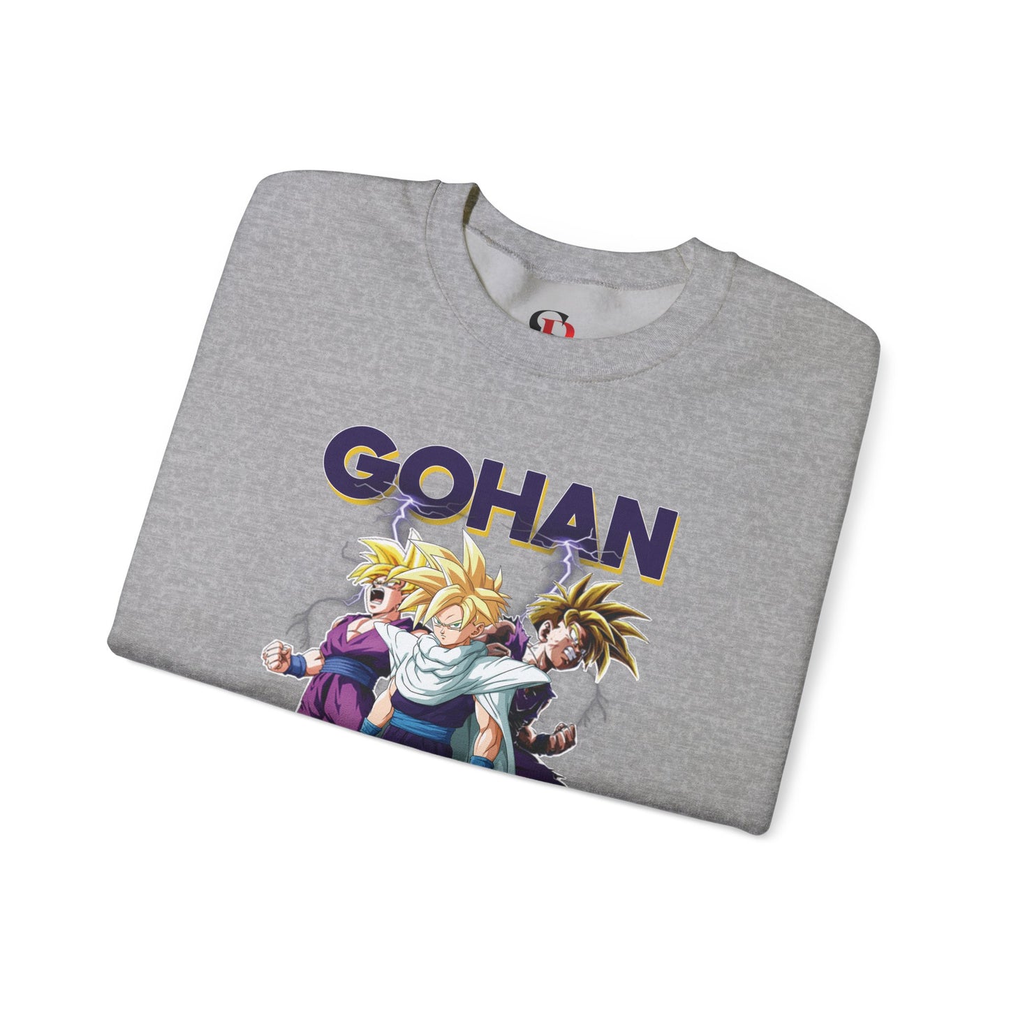 Gohan “Legacy of Z” Unisex Heavy Crewneck | Dragon Ball Z Streetwear Sweatshirt