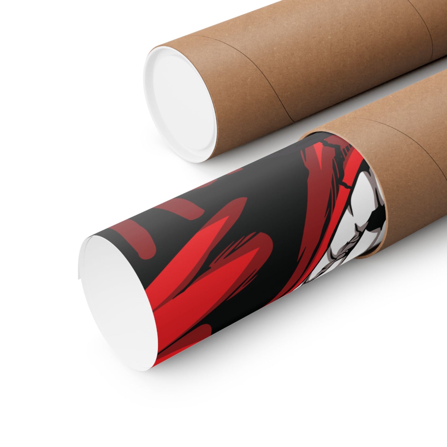 Zaraki Kenpachi Matte Vertical Poster | Bleach Anime Wall Art