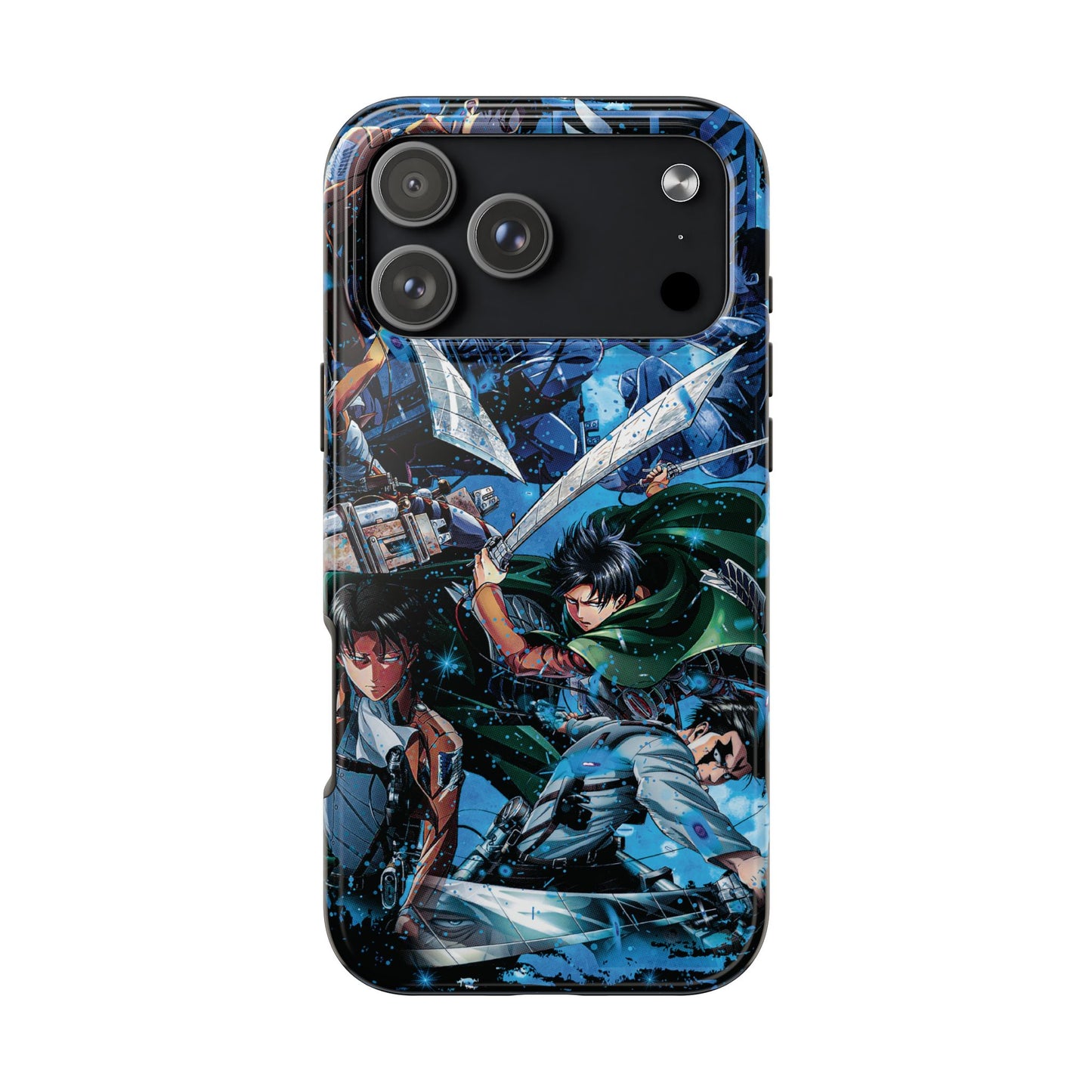 Levi Ackerman Double Layered Phone Case | Attack on Titan-Inspired Protective Anime Case