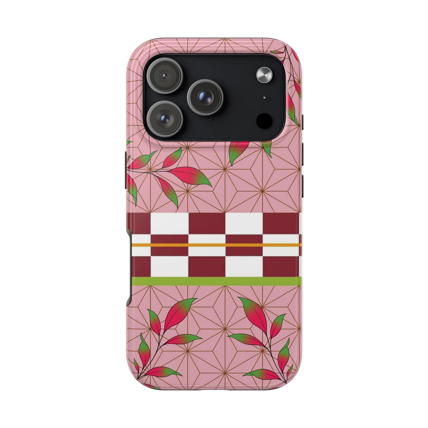 Demon Flower Haori Double Layered Phone Case