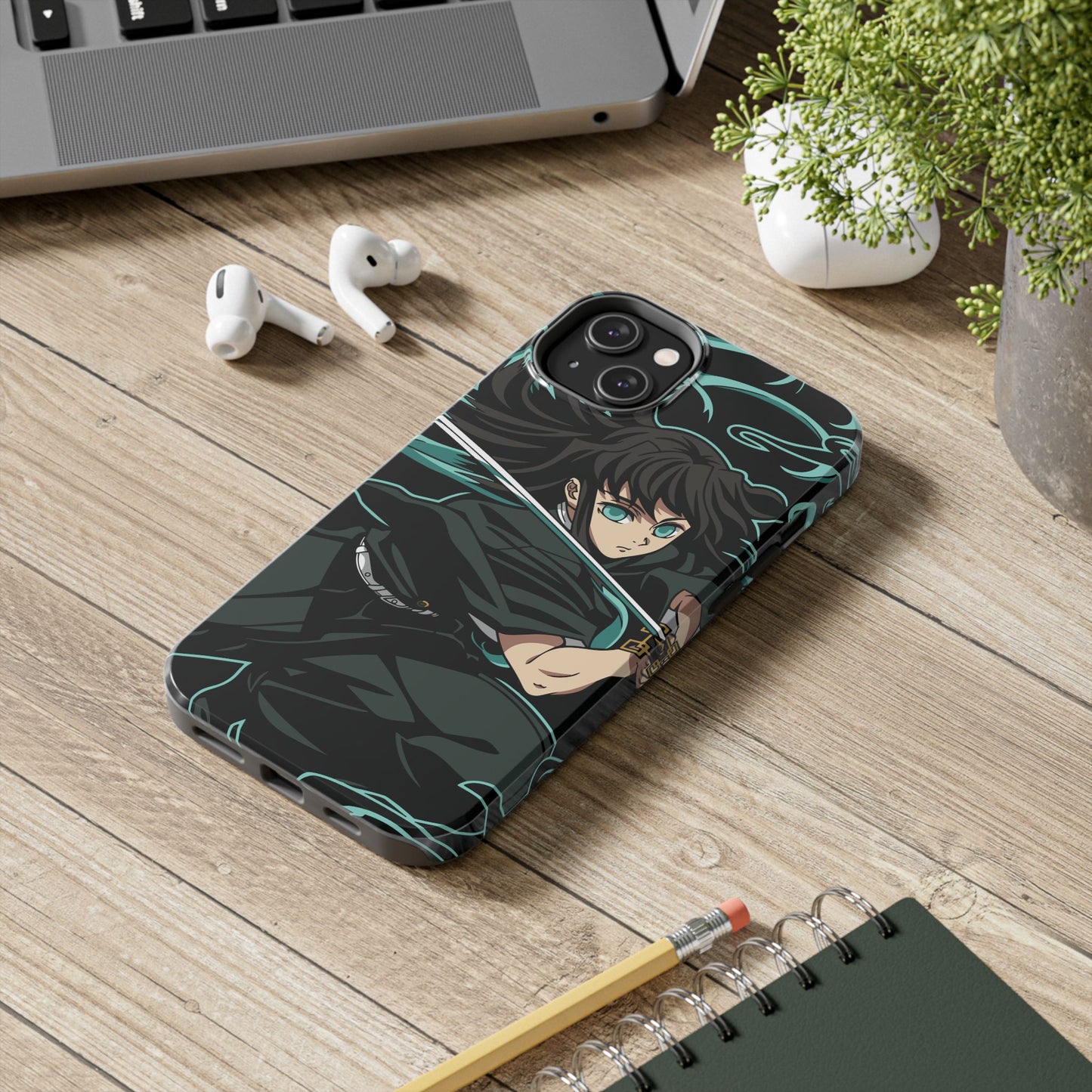 Muichiro Tokito Mist Hashira Phone Case | Demon Slayer Anime Case