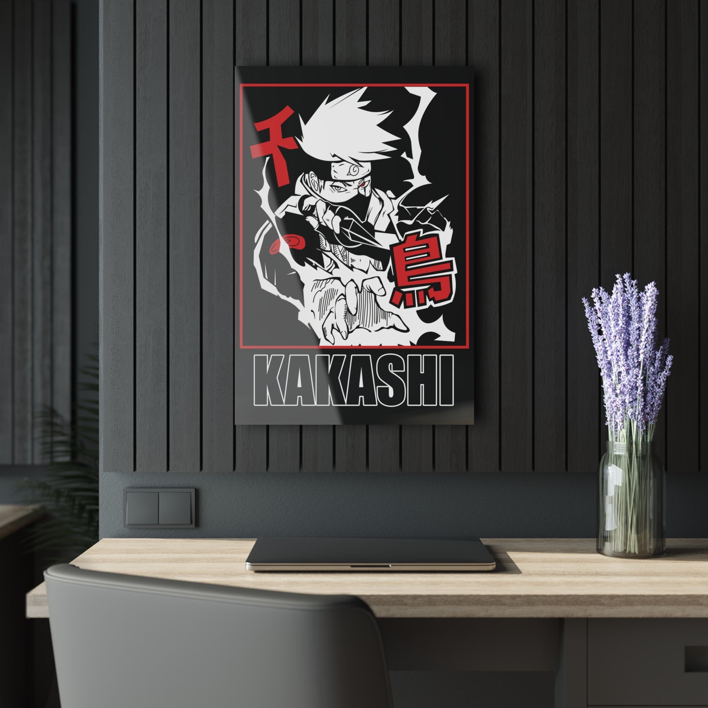 Kakashi Kamui Lightning Blade Acrylic Print