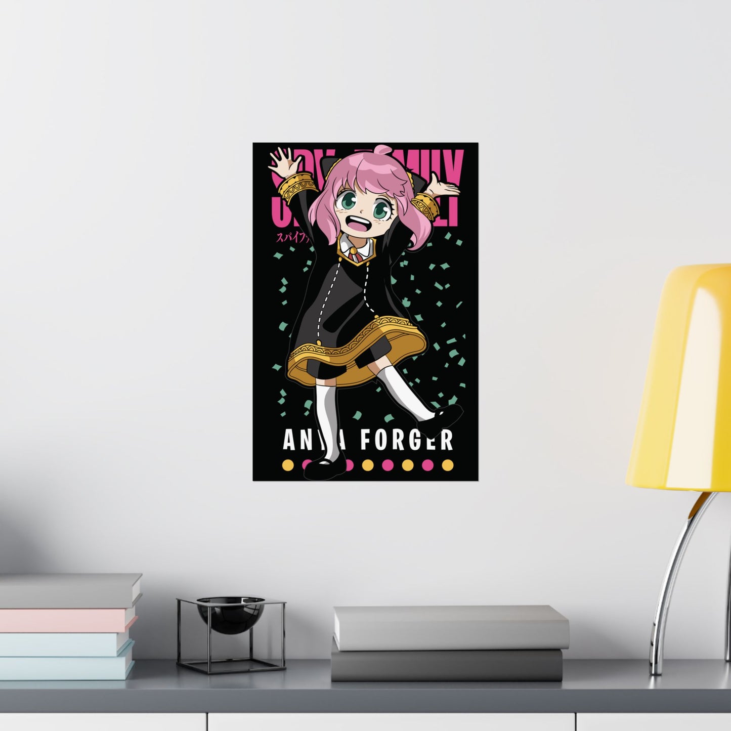 Anya Forger II Matte Vertical Poster | Spy x Family Anime Wall Art
