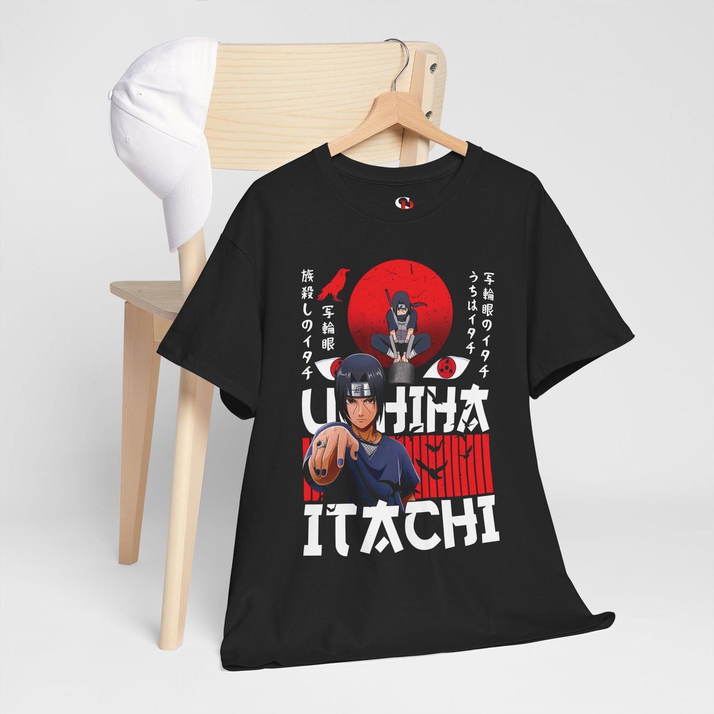 Itachi Tsukuyomi Unisex Heavy Cotton T-Shirt