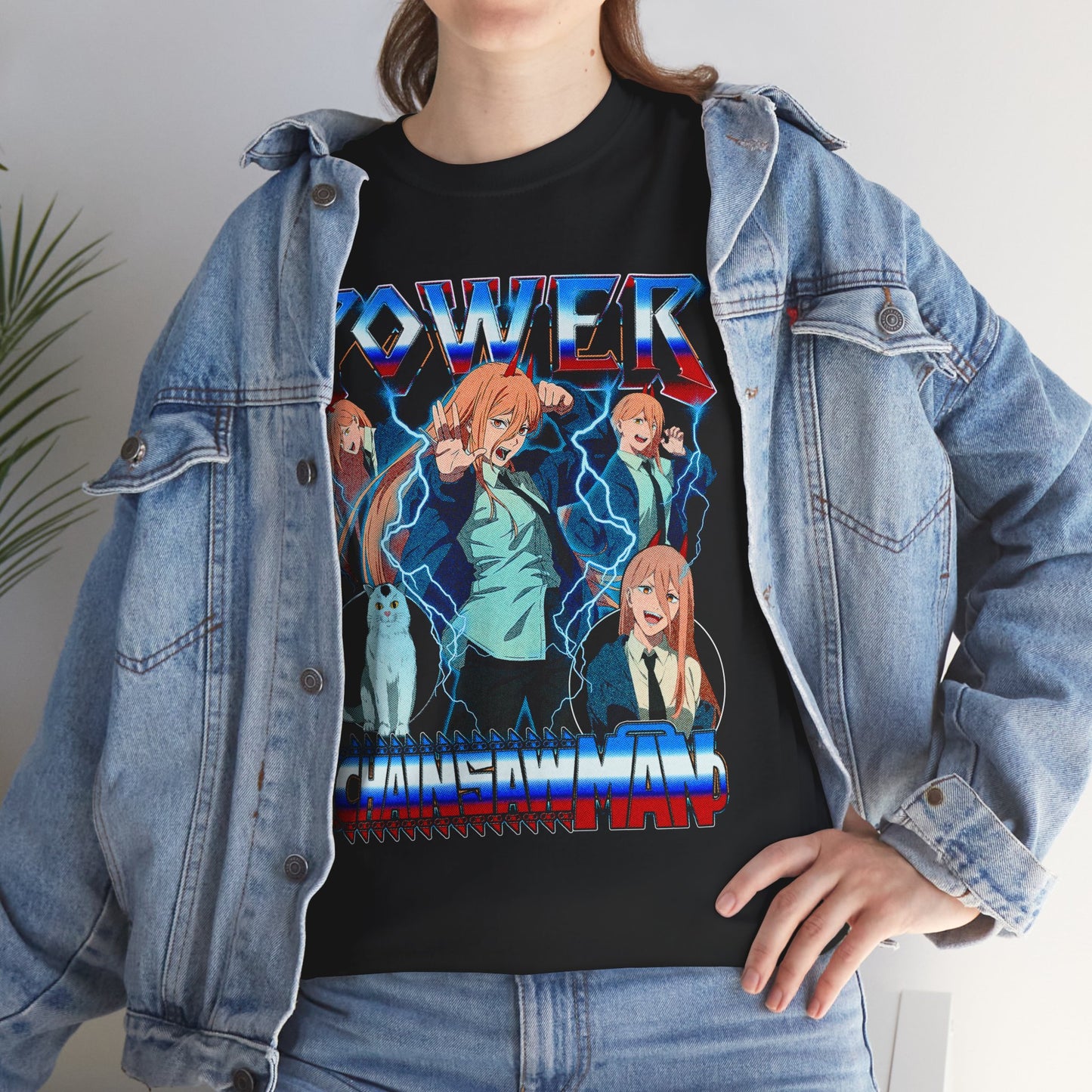Blood Fiend Power II Unisex Heavy Cotton T-Shirt | Chainsaw Man Anime Tee