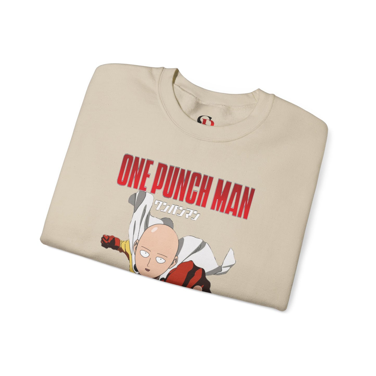 Saitama “One Punch Man” Unisex Heavy Crewneck | Anime Streetwear Sweatshirt