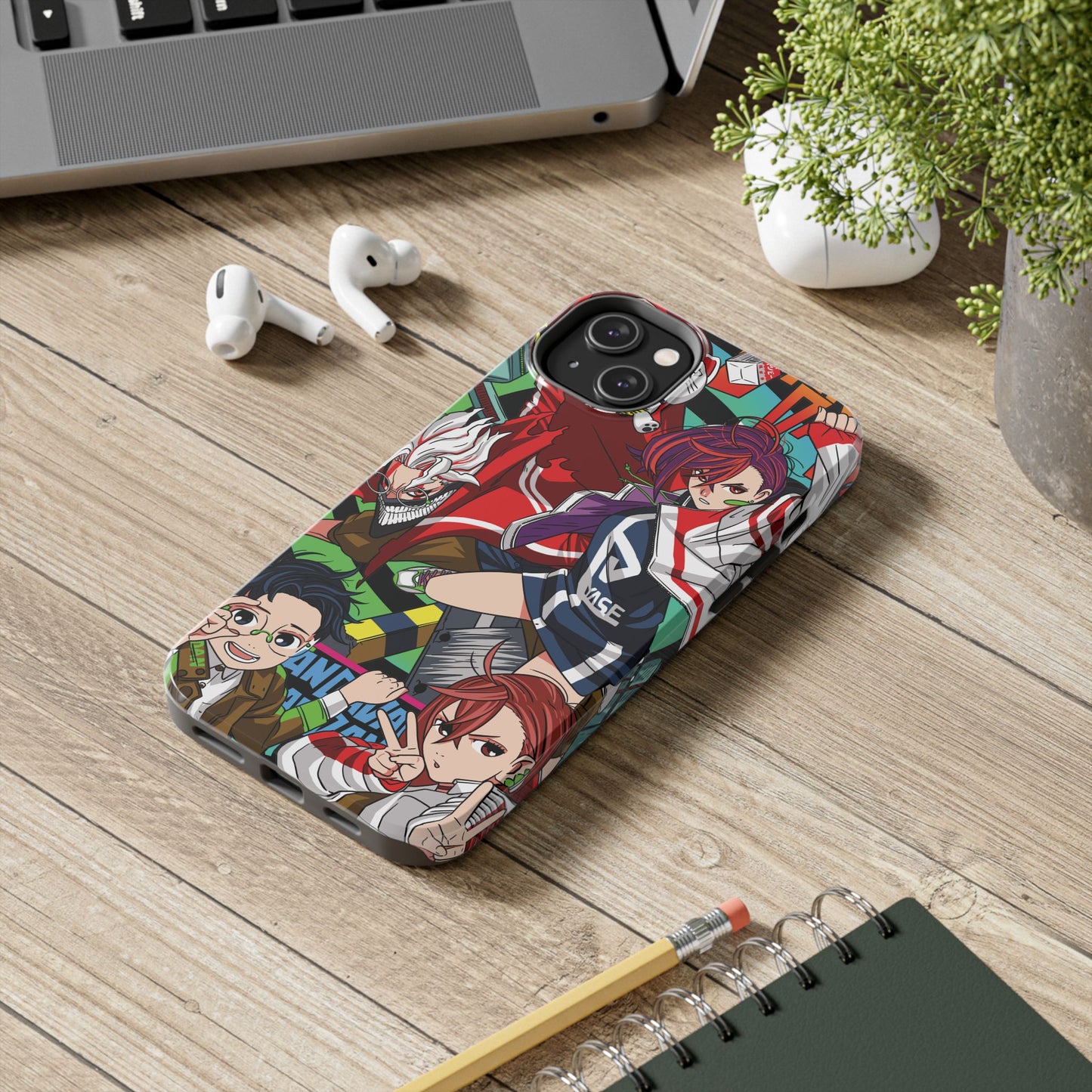 Okarun x Momo Double Layered Phone Case | Dandadan-Inspired Protective Anime Case