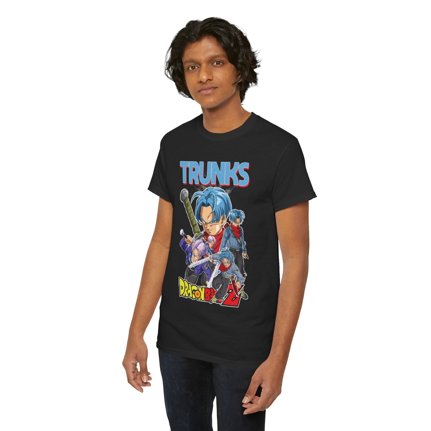 Trunks “Time Warrior” Unisex Heavy Cotton T-Shirt | Dragon Ball Z Streetwear Tee