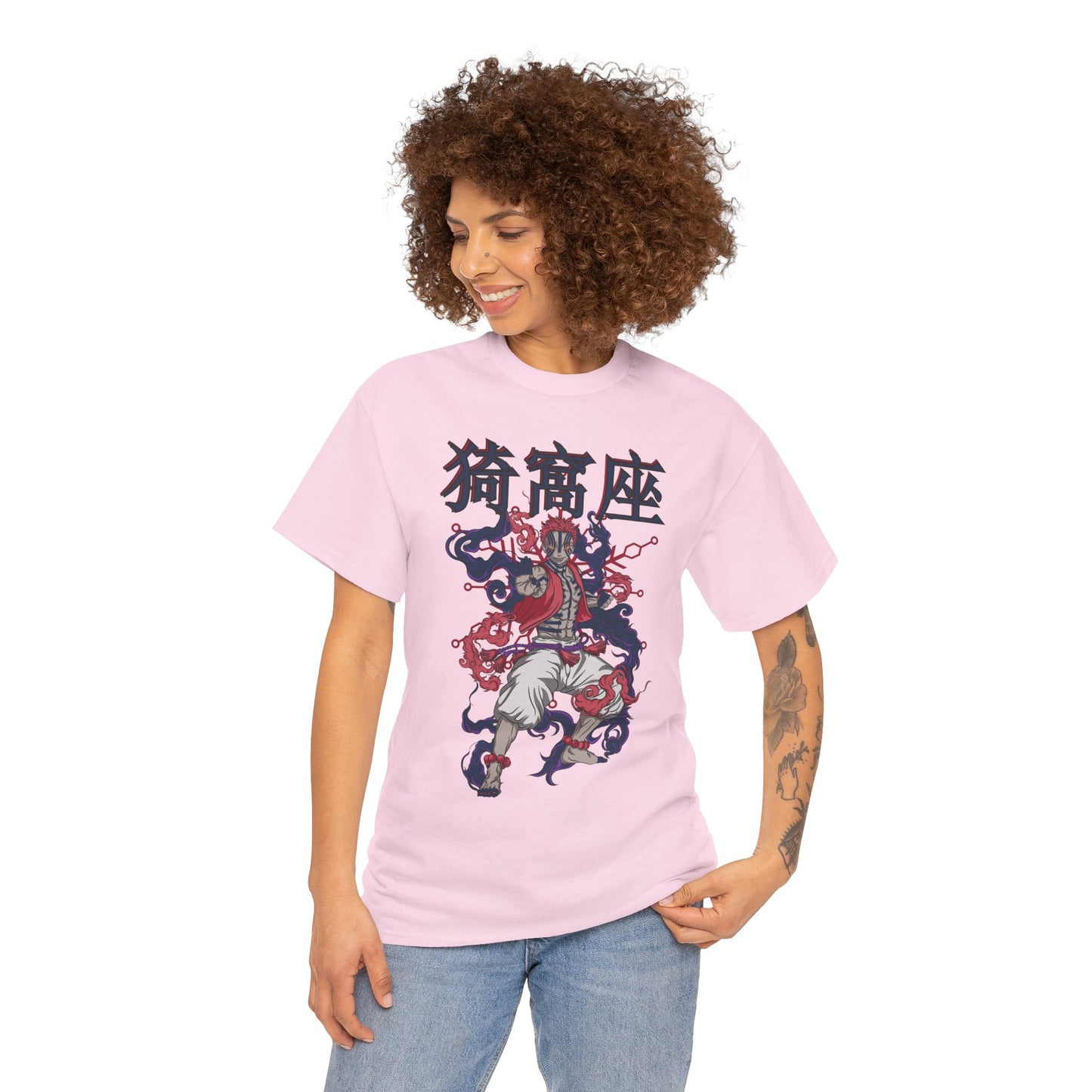 Akaza Blood Demon Art T-Shirt | Demon Slayer Anime Streetwear Tee