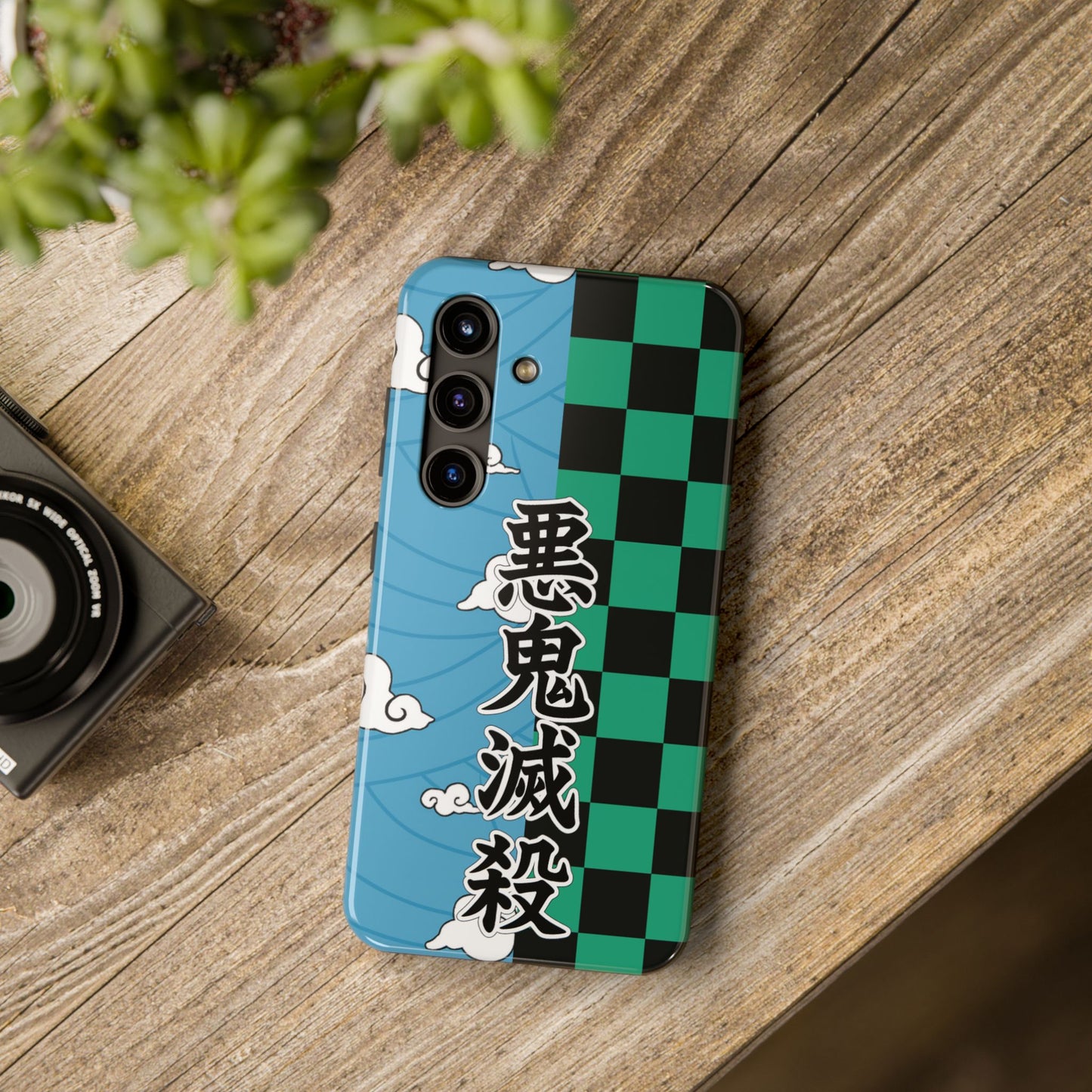 Water Breathing Haori Double Layered Phone Case
