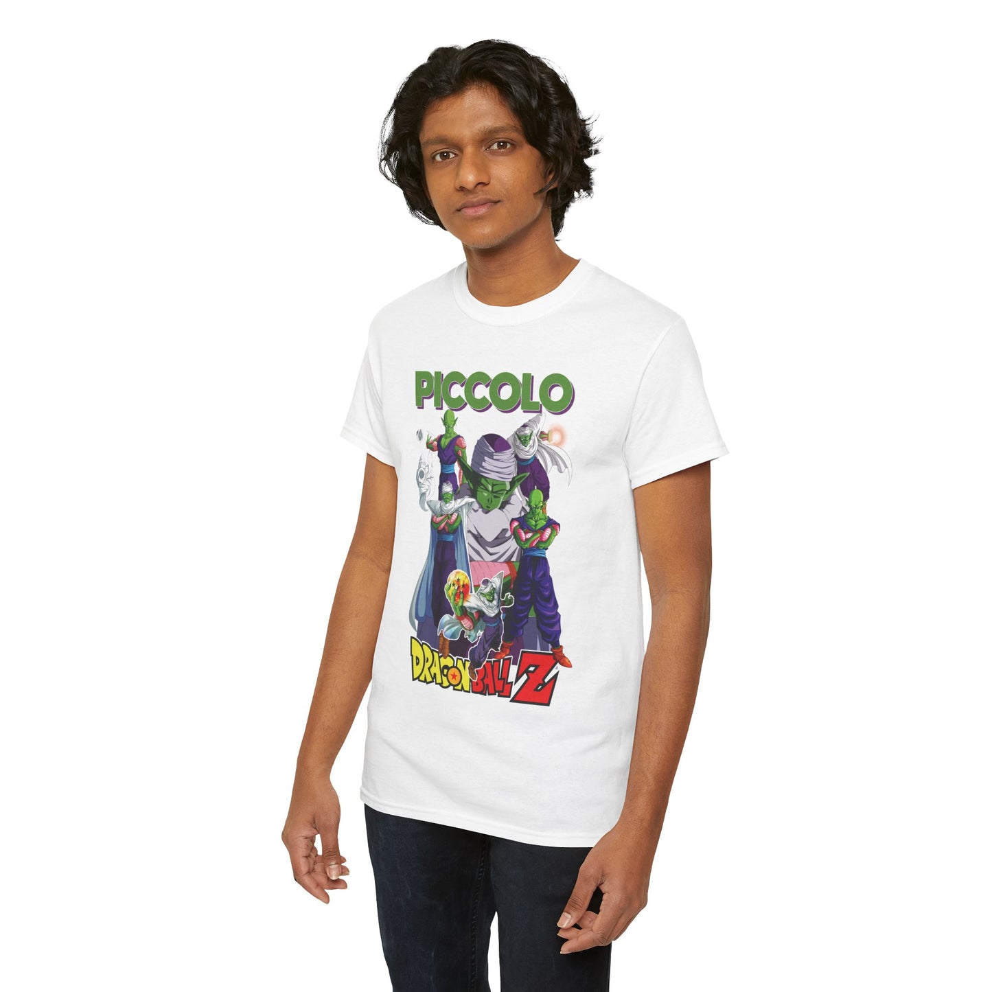 Piccolo “Namekian Pride” Unisex Heavy Cotton T-Shirt | Dragon Ball Z Streetwear Tee
