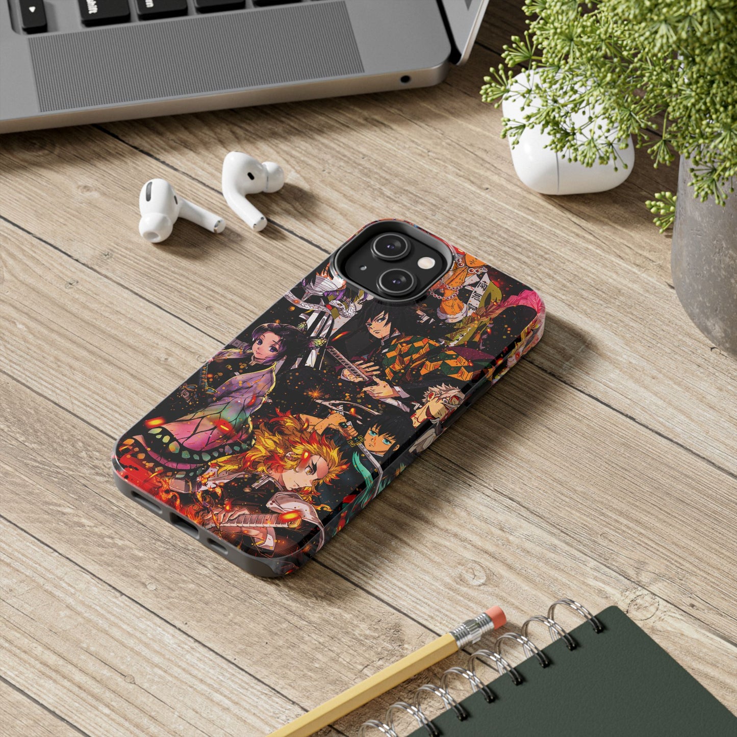 Hashira Collage Phone Case | Demon Slayer Double Layered Protective Case