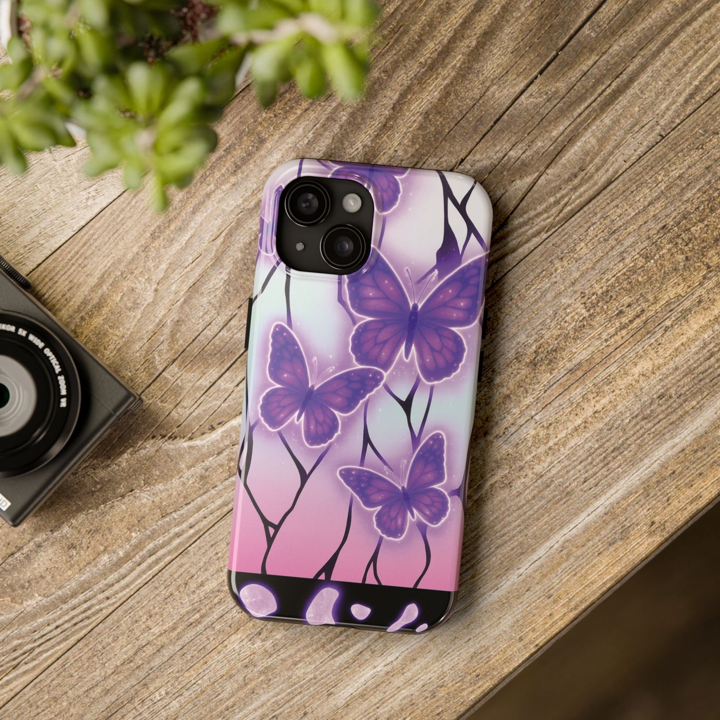 Insect Haori “Butterfly Dream” Double Layered Phone Case