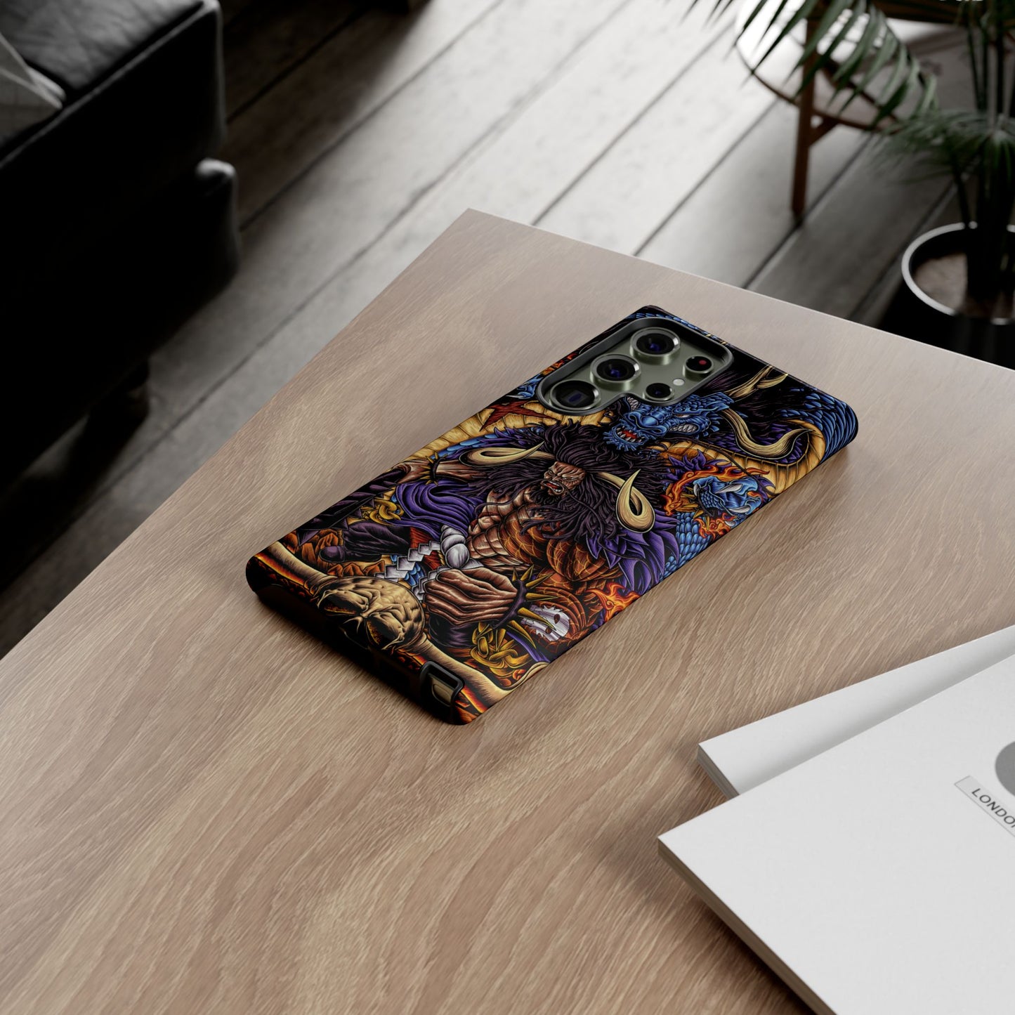 Cursed Dragon Oni Kaido Double Layered Phone Case