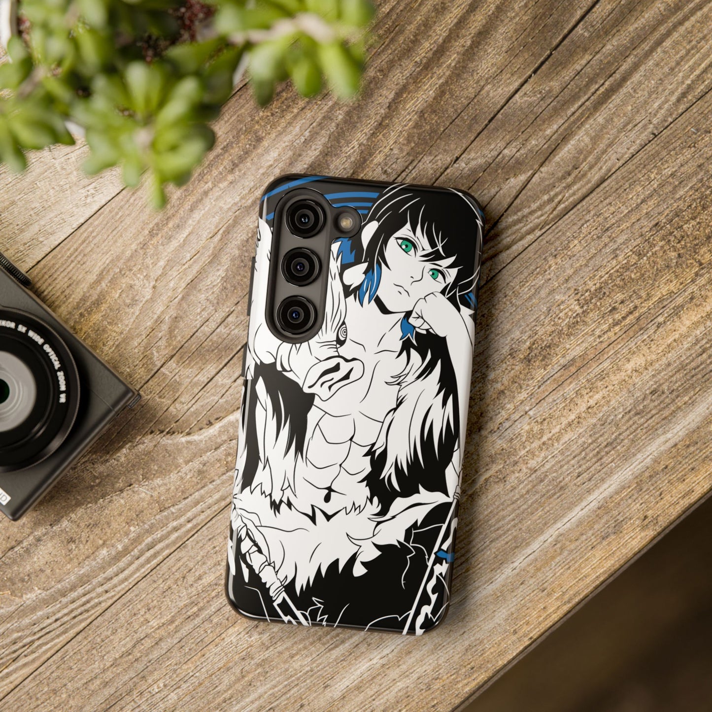 Inosuke Double Layered Phone Case| Demon Slayer-Inspired Anime Case
