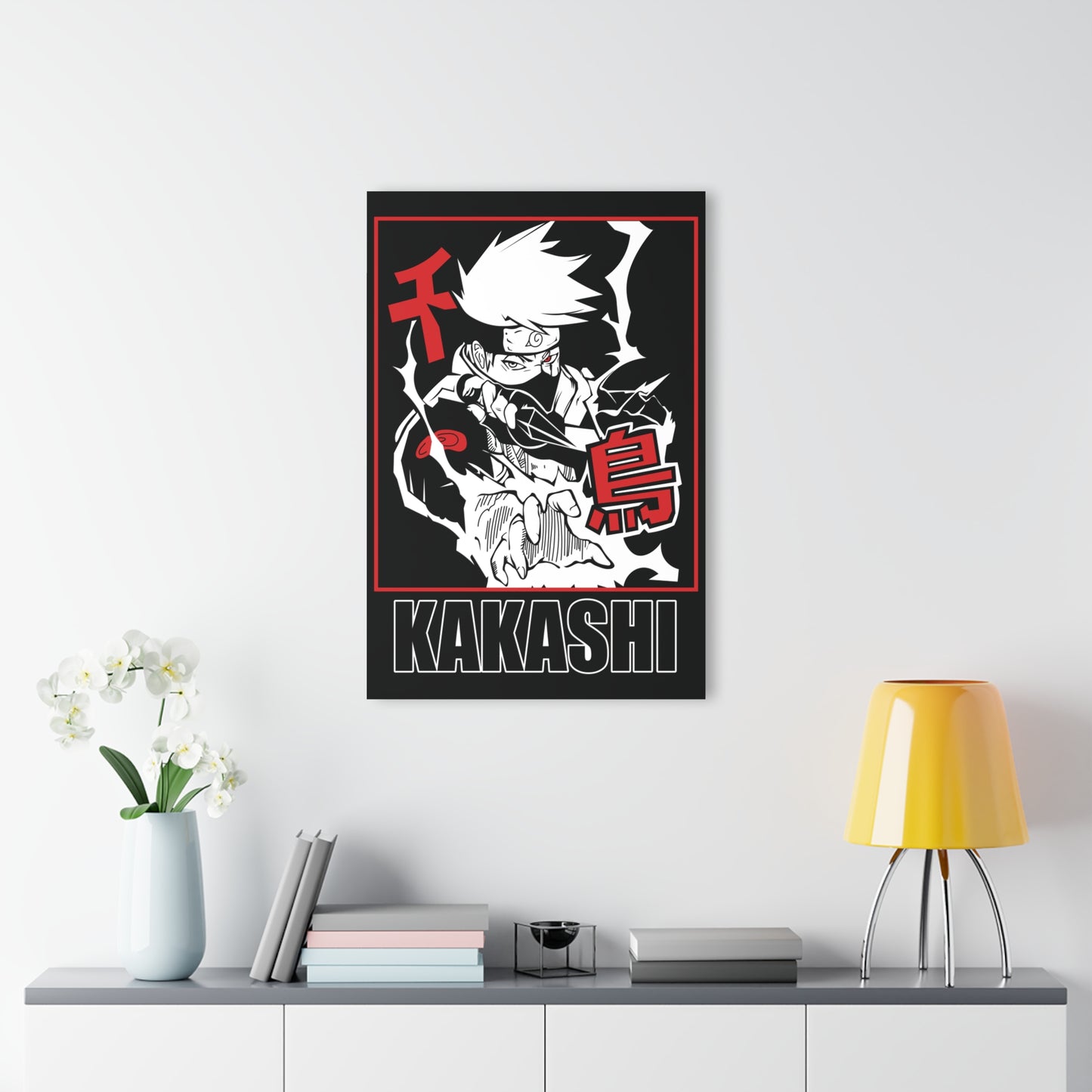 Kakashi Kamui Lightning Blade Acrylic Print
