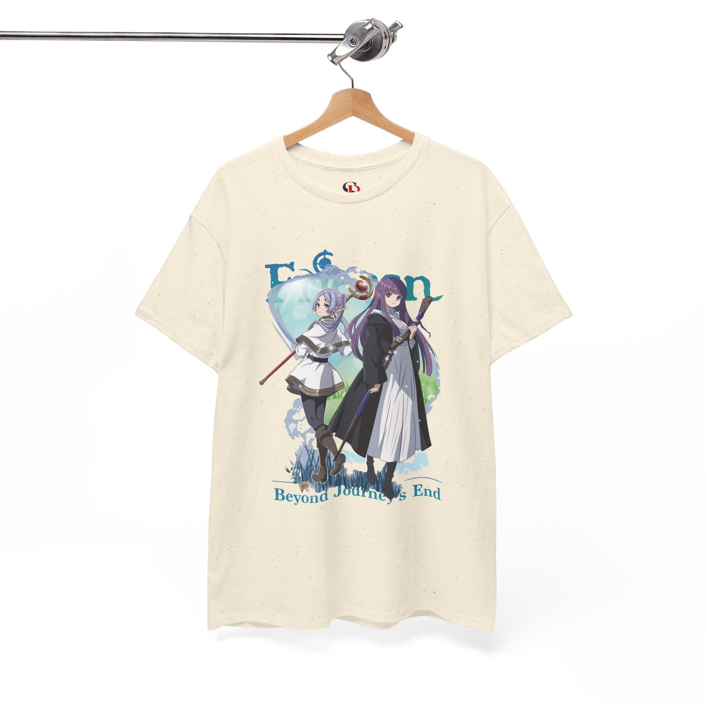 Frieren: Beyond Journey’s End Unisex Heavy Cotton T-Shirt | Frieren & Fern Anime Tee