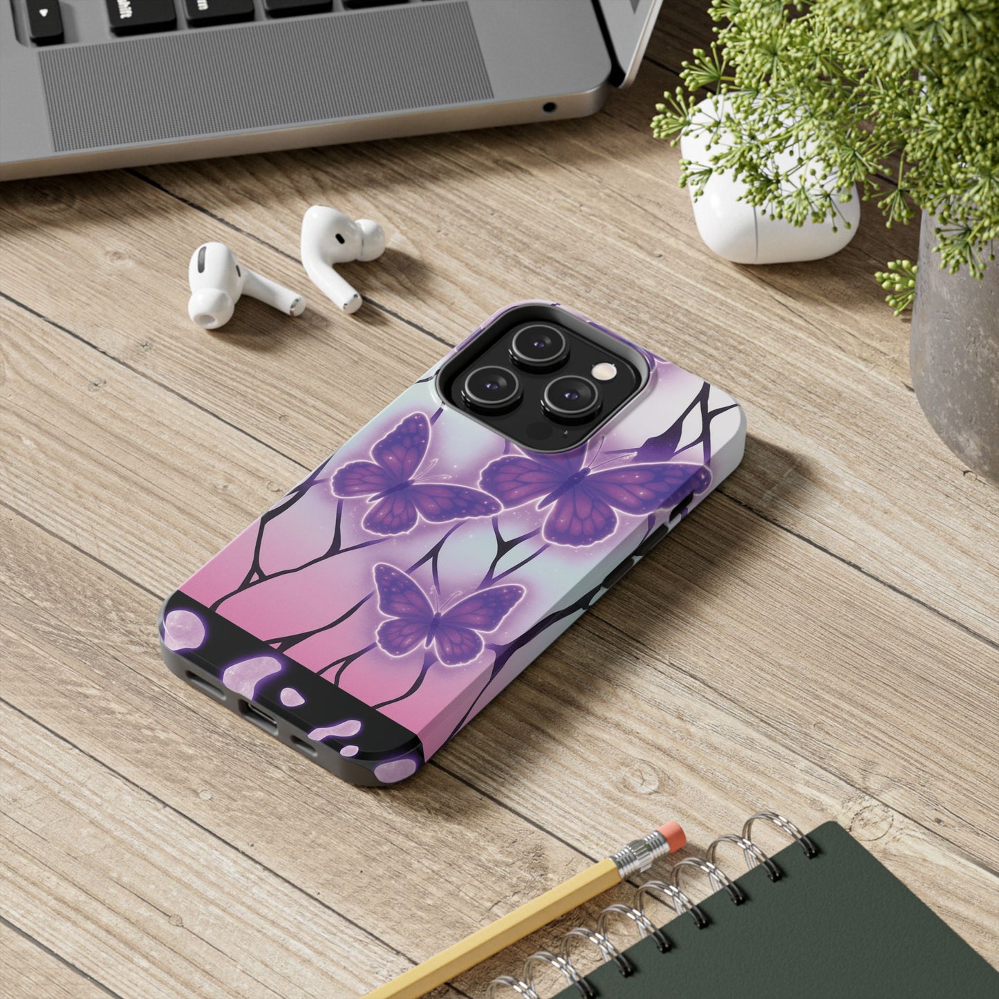 Insect Haori “Butterfly Dream” Double Layered Phone Case