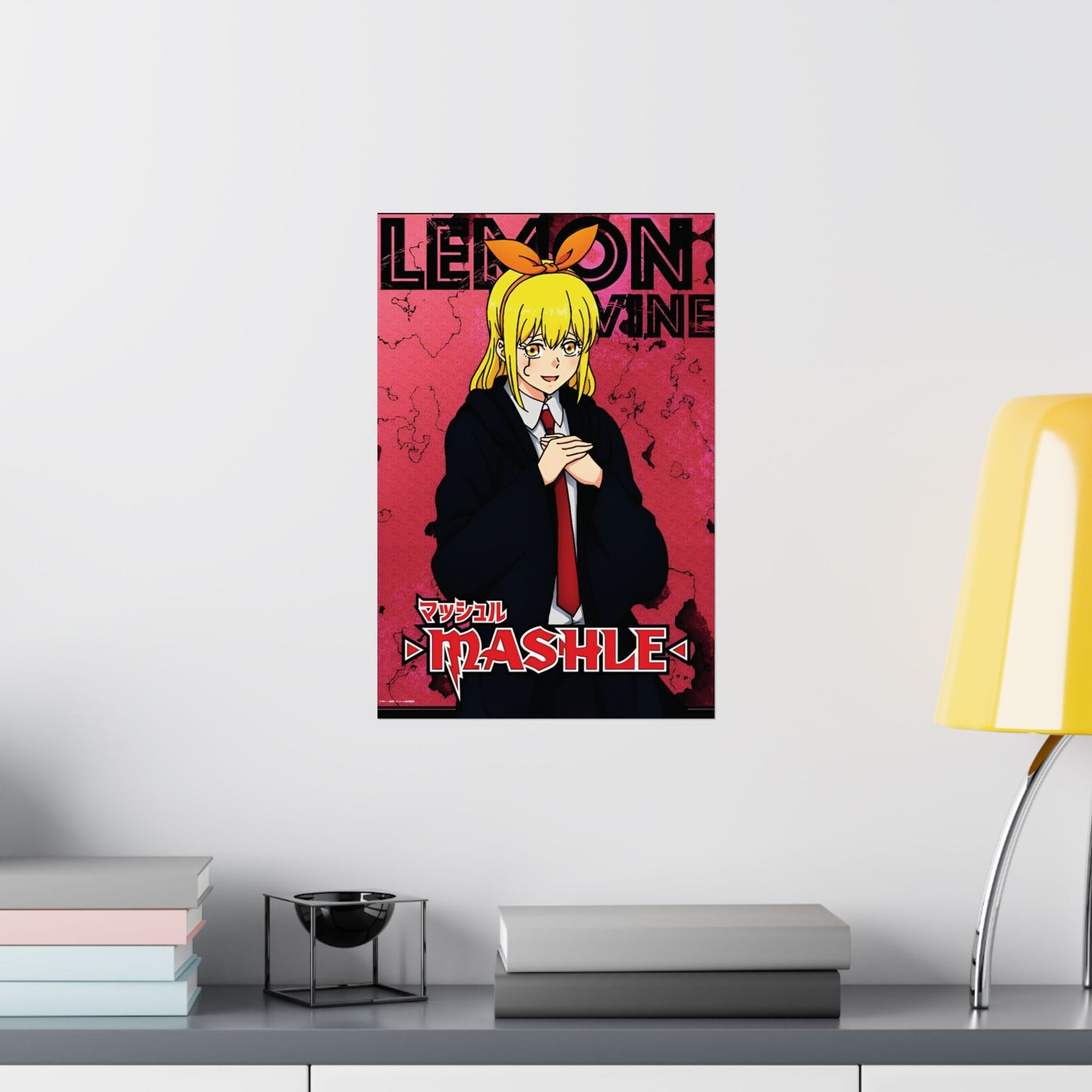 Lemon Irvine Matte Vertical Poster | Mashle: Magic and Muscles Anime Wall Art
