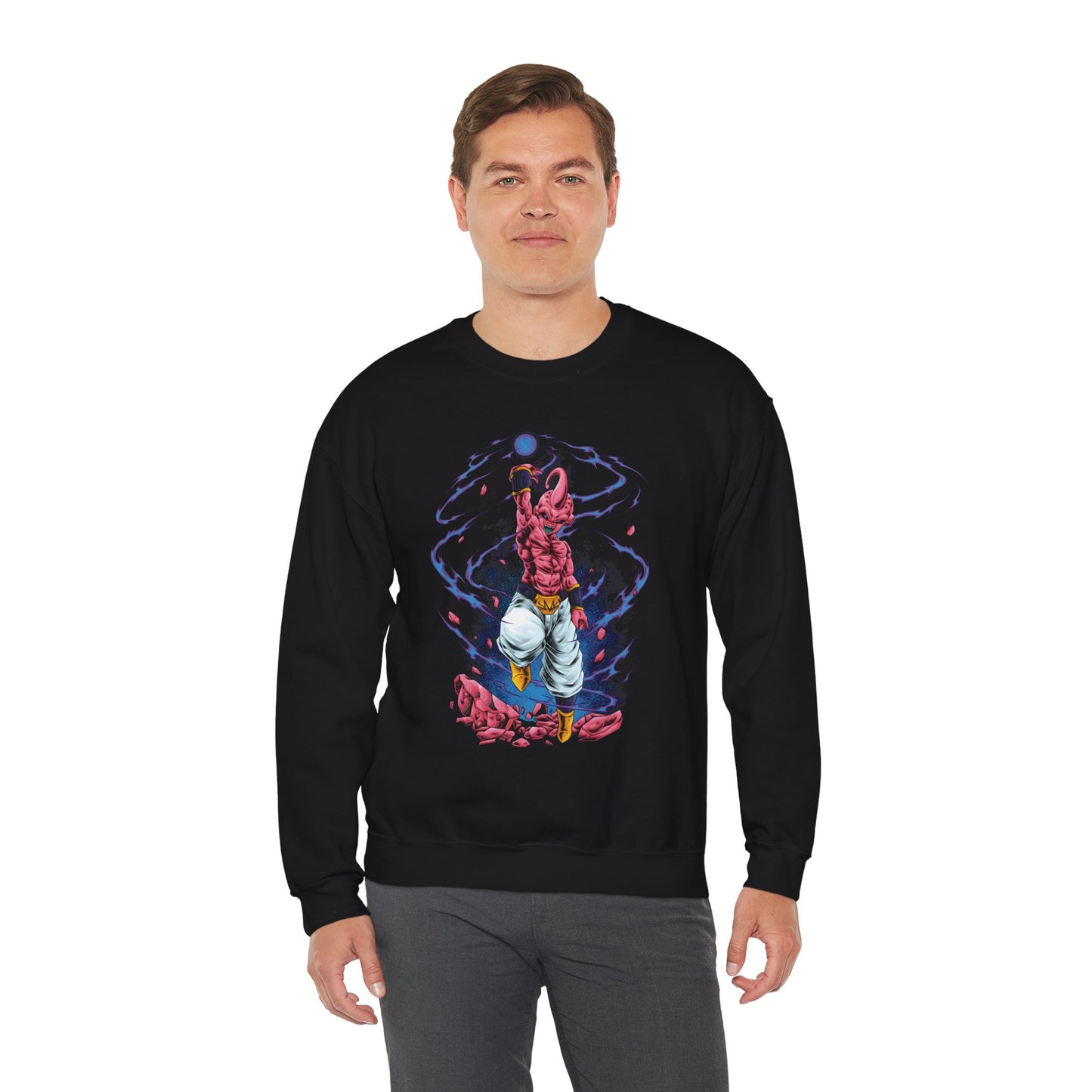 Majin Buu III Unisex Heavy Blend Crewneck Sweatshirt
