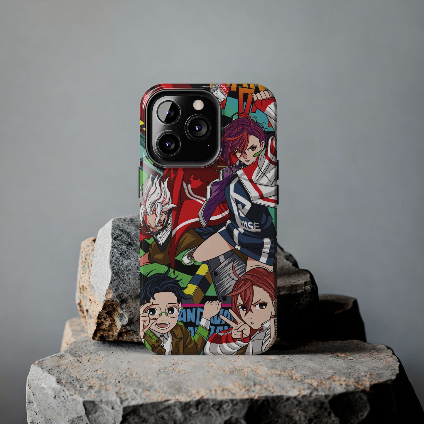 Okarun x Momo Double Layered Phone Case | Dandadan-Inspired Protective Anime Case
