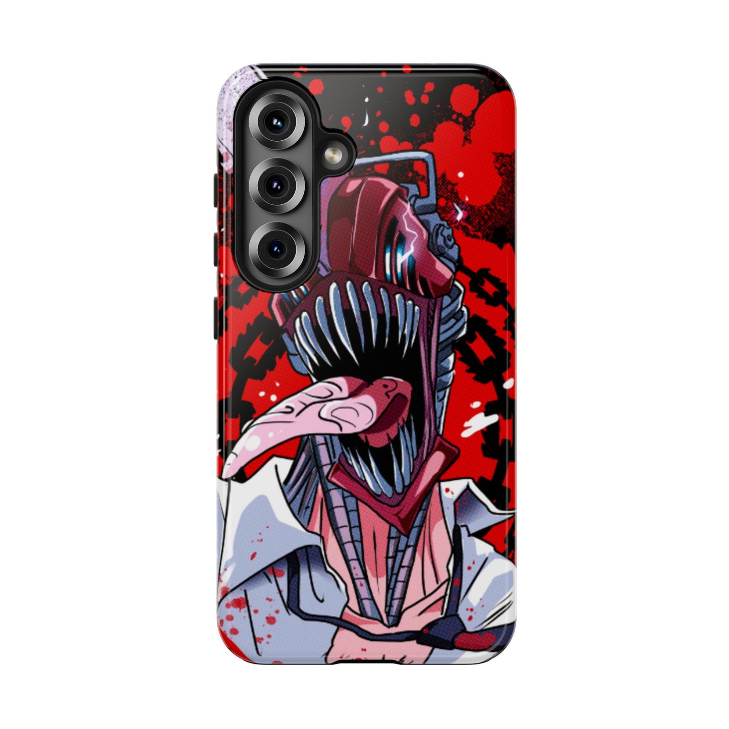 Chainsaw Devil Double Layered Phone Case | Chainsaw Man-Inspired Protective Anime Case