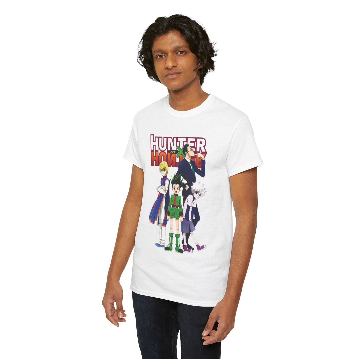 Gon’s Core Group Unisex Heavy Cotton T-Shirt | Hunter x Hunter Anime Shirt