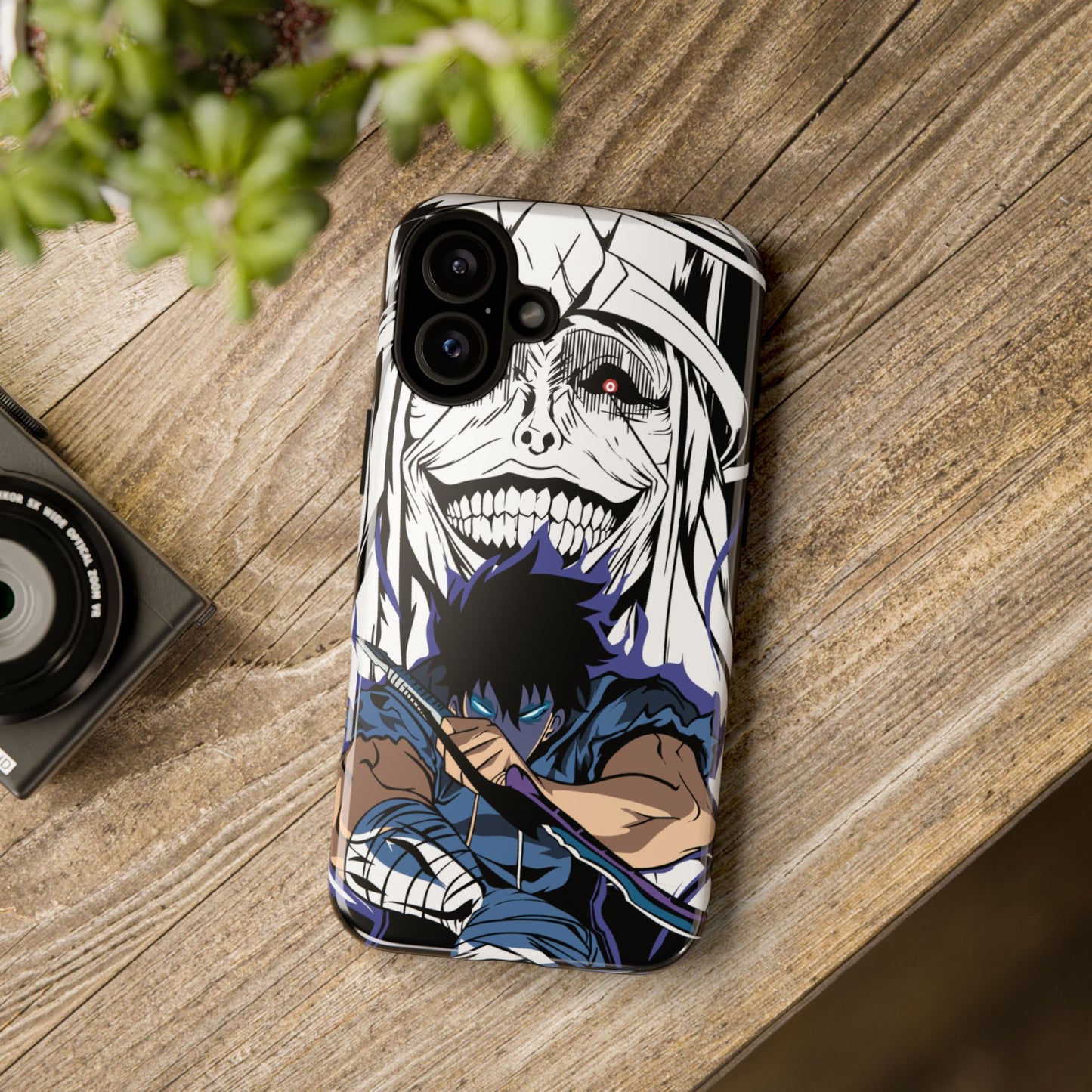 Sung Jinwoo Vs Statue Of God II Double Layered Phone Case