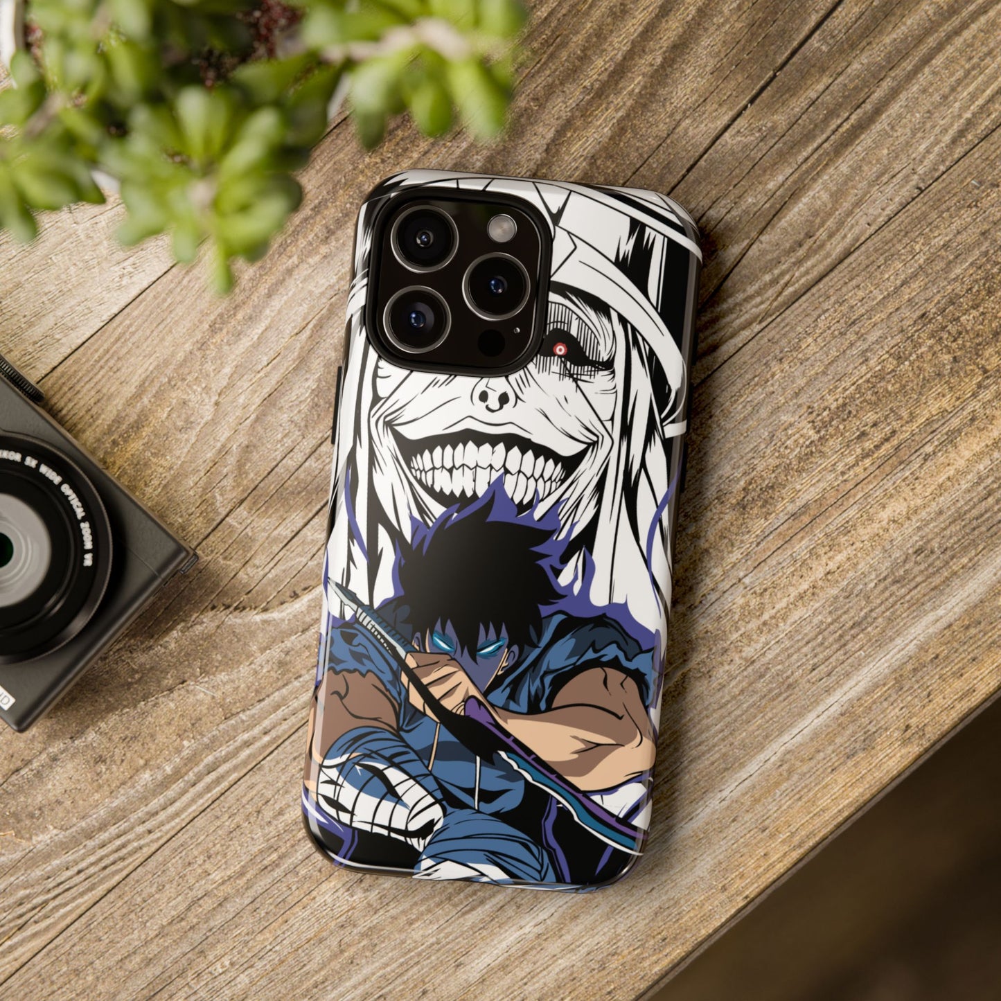 Sung Jinwoo Vs Statue Of God II Double Layered Phone Case