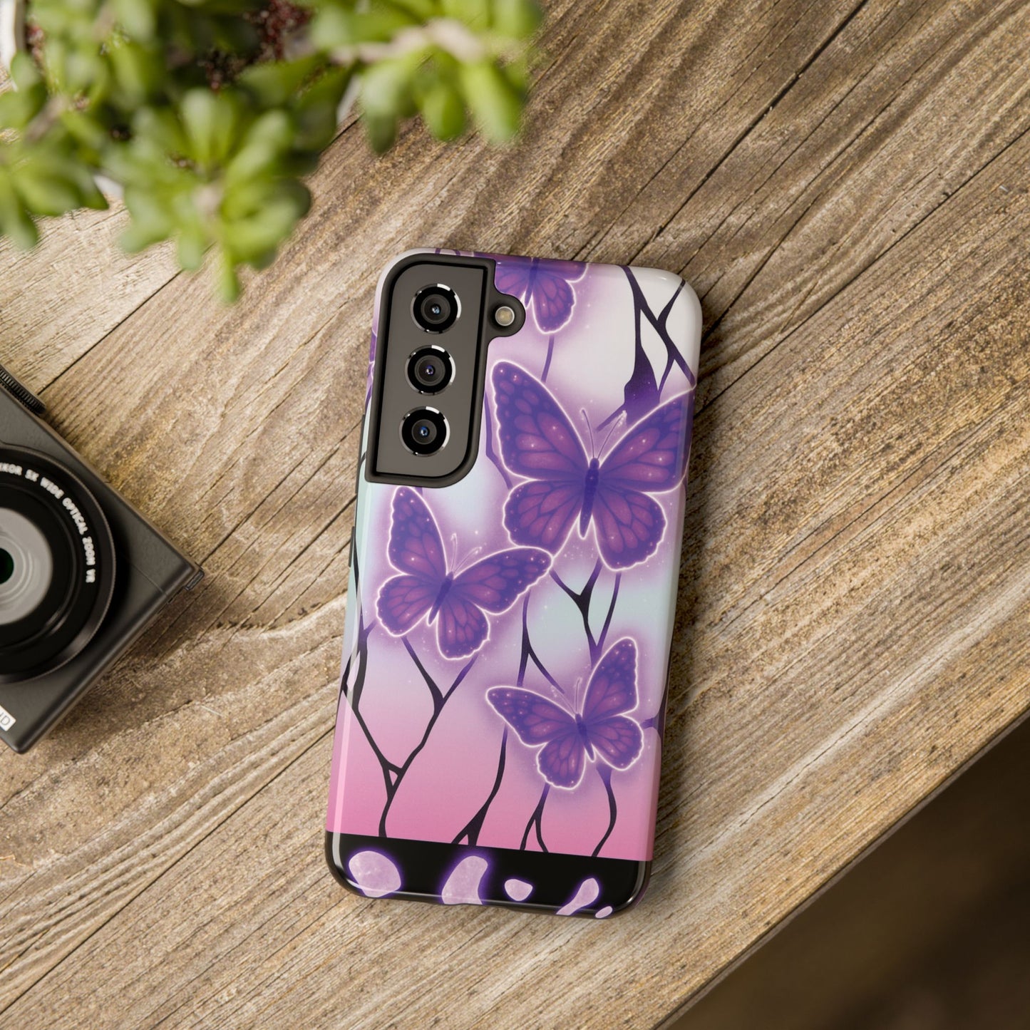Insect Haori “Butterfly Dream” Double Layered Phone Case