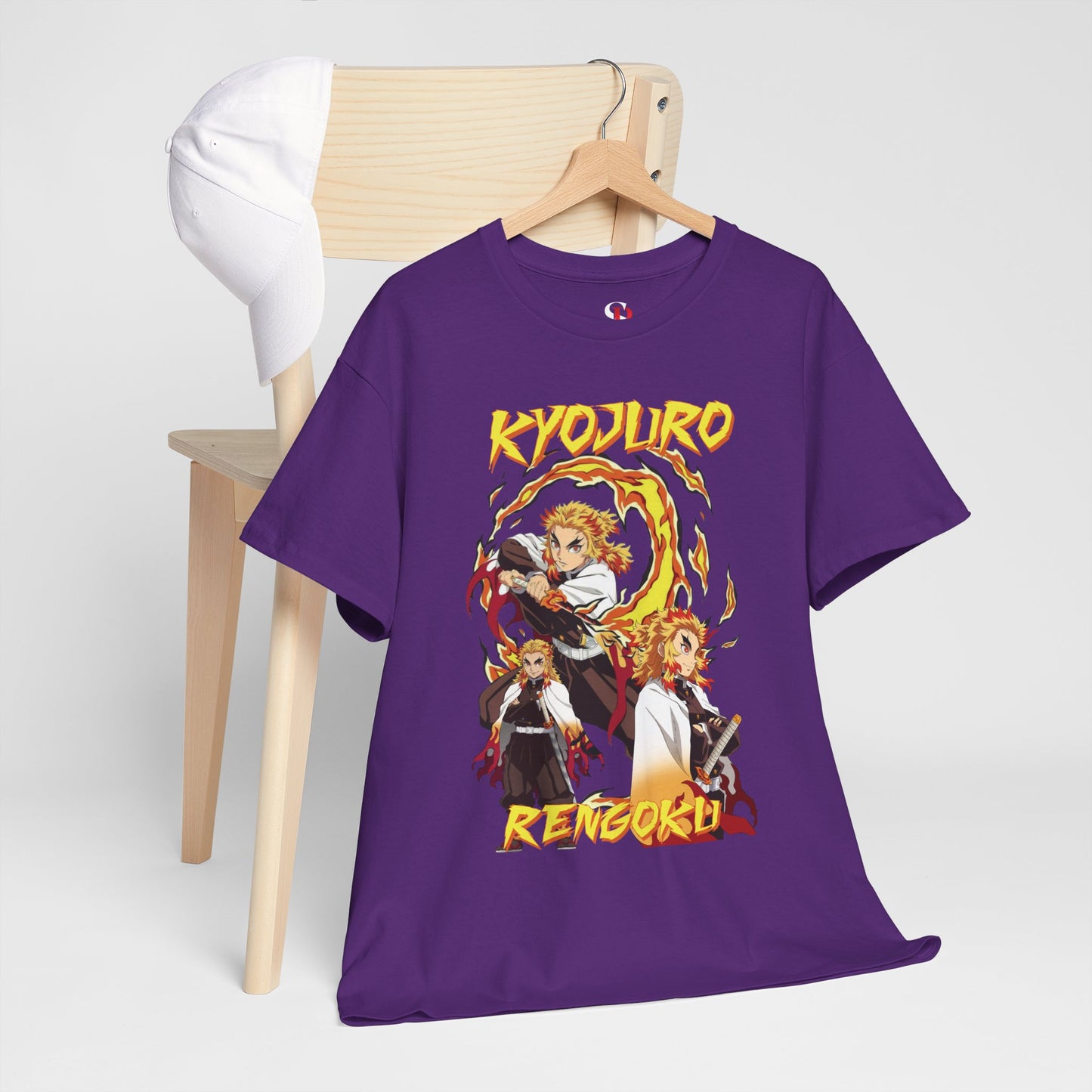 Kyojuro Rengoku Flame Hashira T-Shirt | Demon Slayer Anime Streetwear Tee