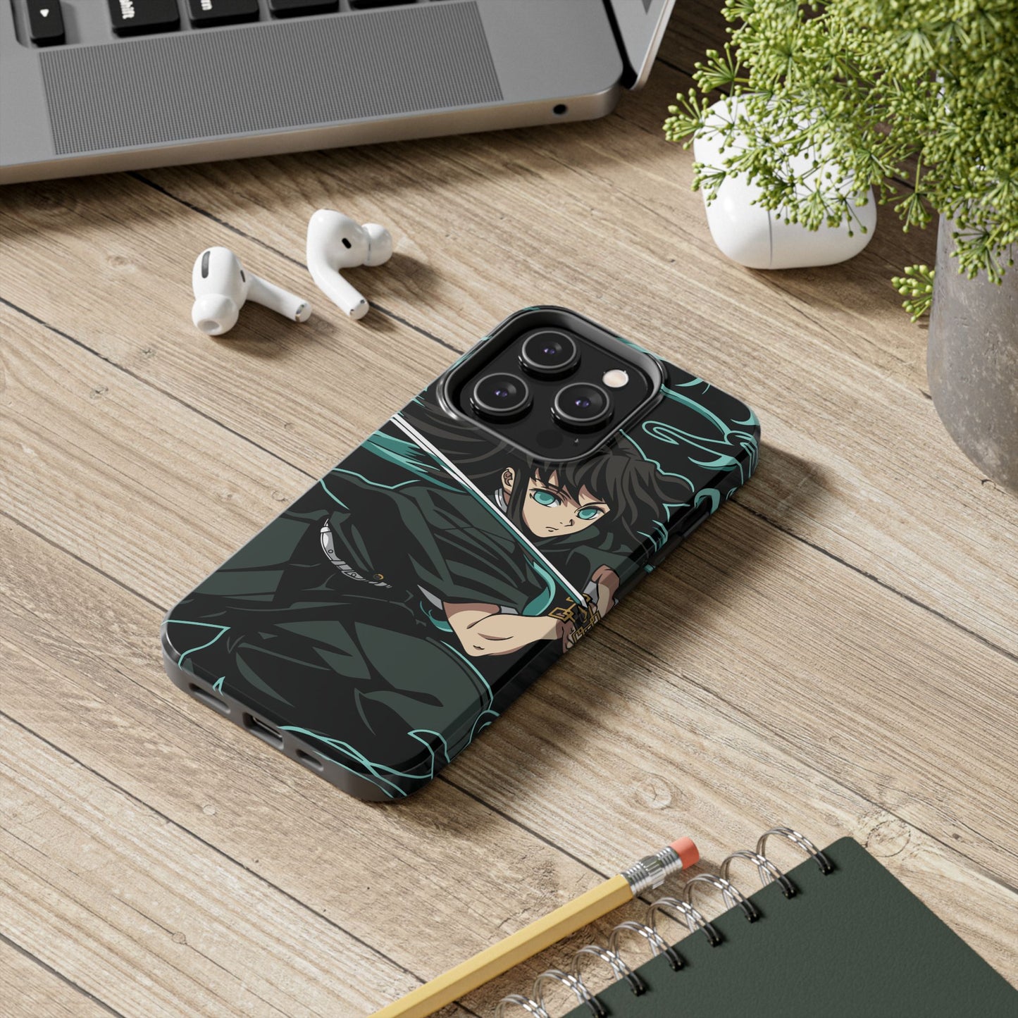 Muichiro Tokito Mist Hashira Phone Case | Demon Slayer Anime Case