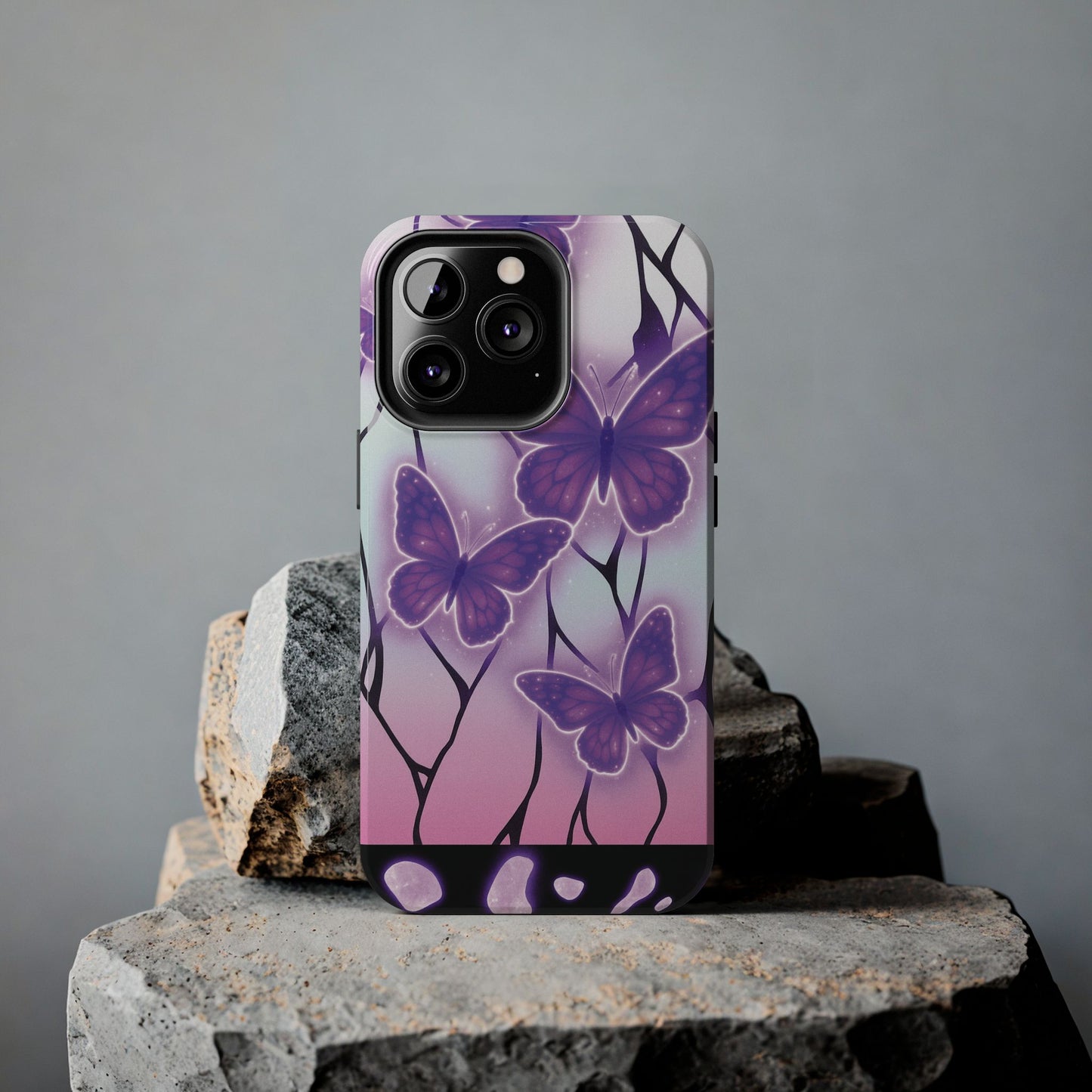 Insect Haori “Butterfly Dream” Double Layered Phone Case