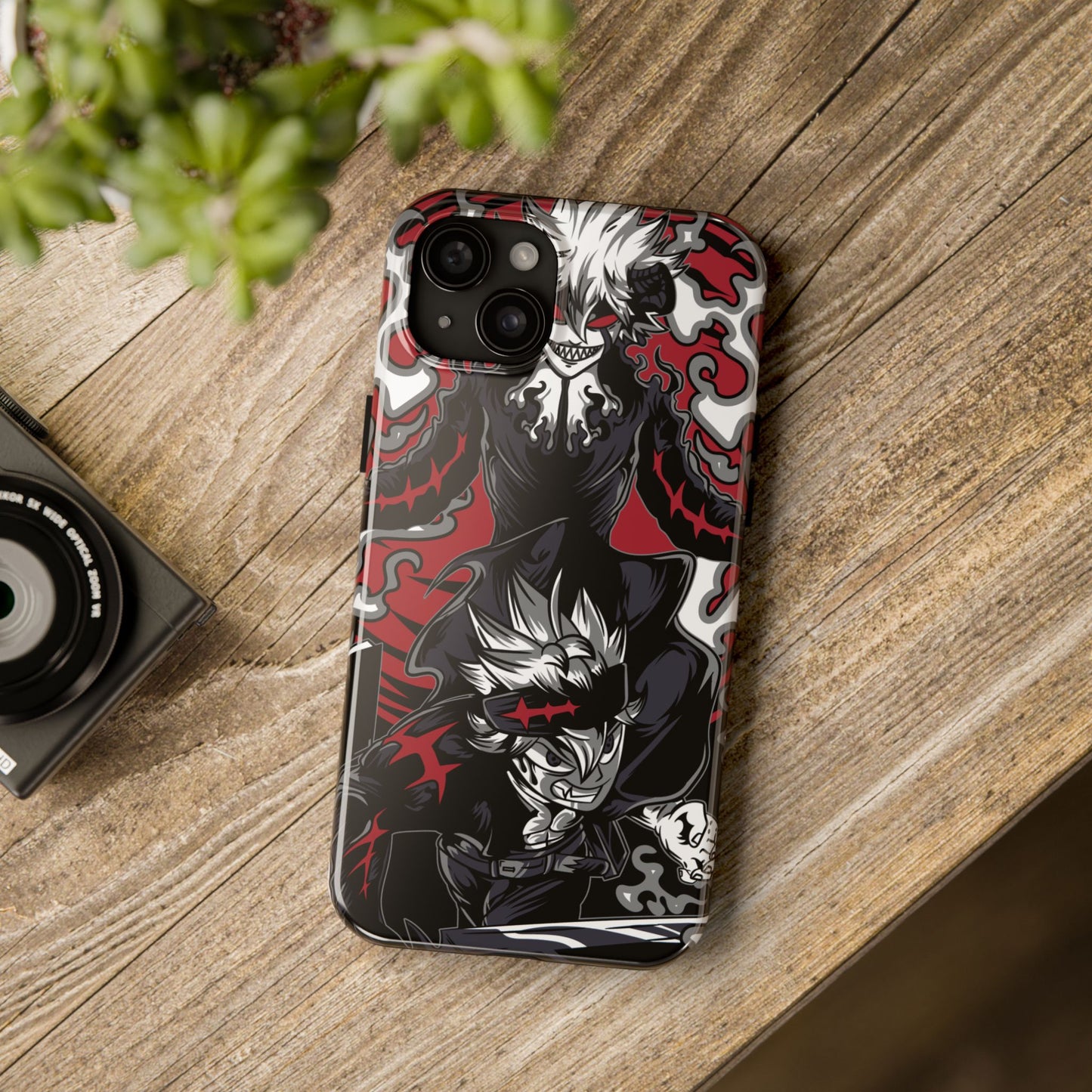 Asta & Liebe Devil Union Double Layered Phone Case | Black Clover-Inspired Protective Anime Case for iPhone & Samsung
