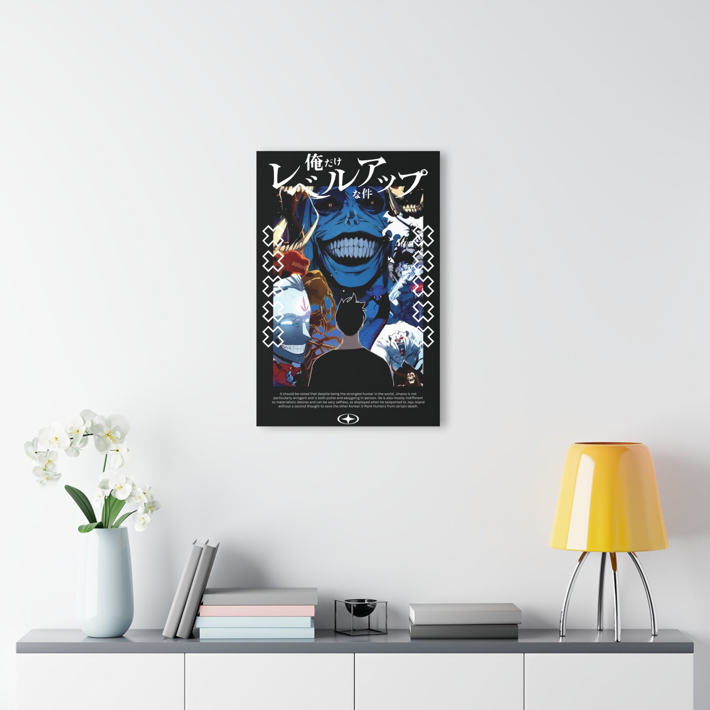 Sung Jin-Woo vs Statue of God Acrylic Print