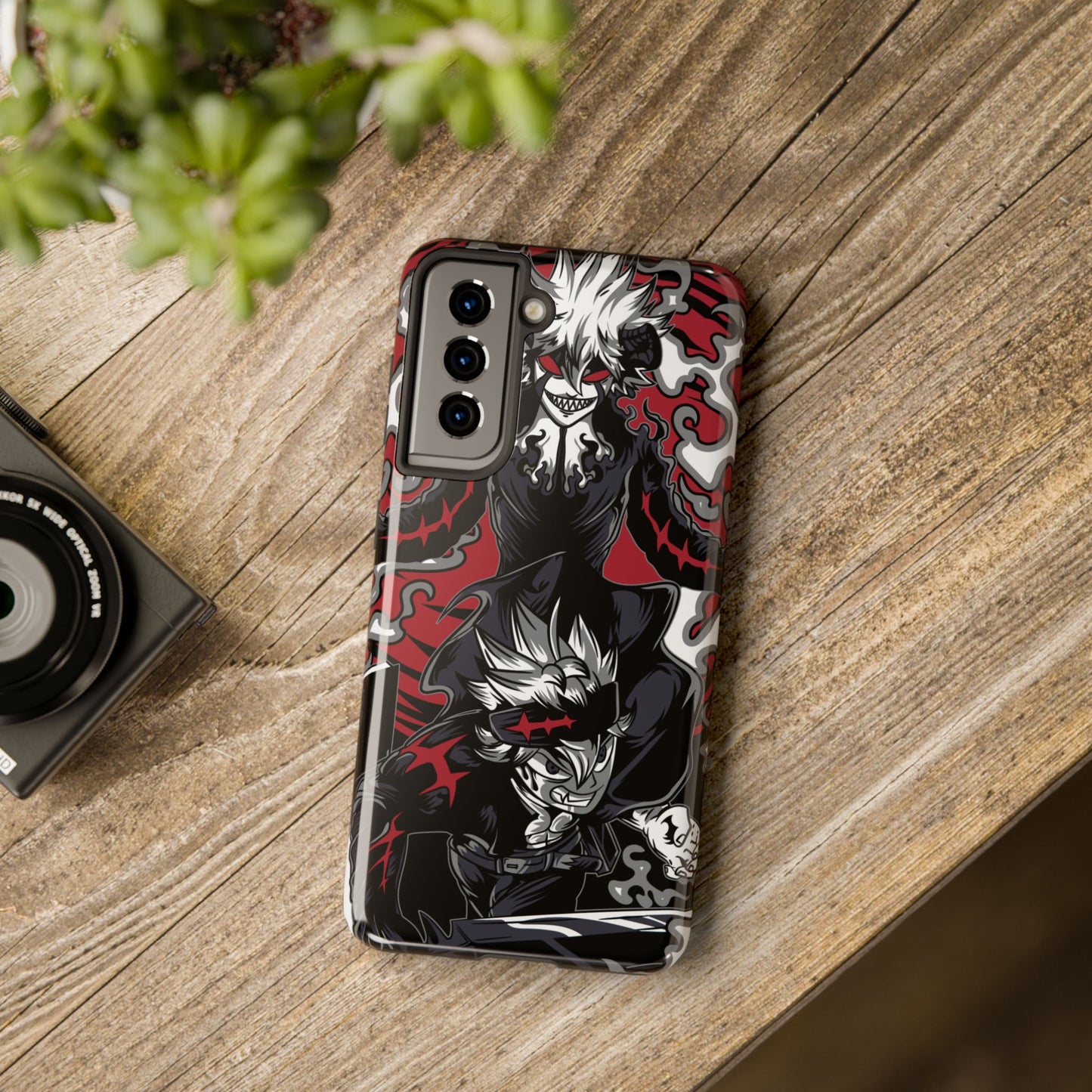 Asta & Liebe Devil Union Double Layered Phone Case | Black Clover-Inspired Protective Anime Case for iPhone & Samsung