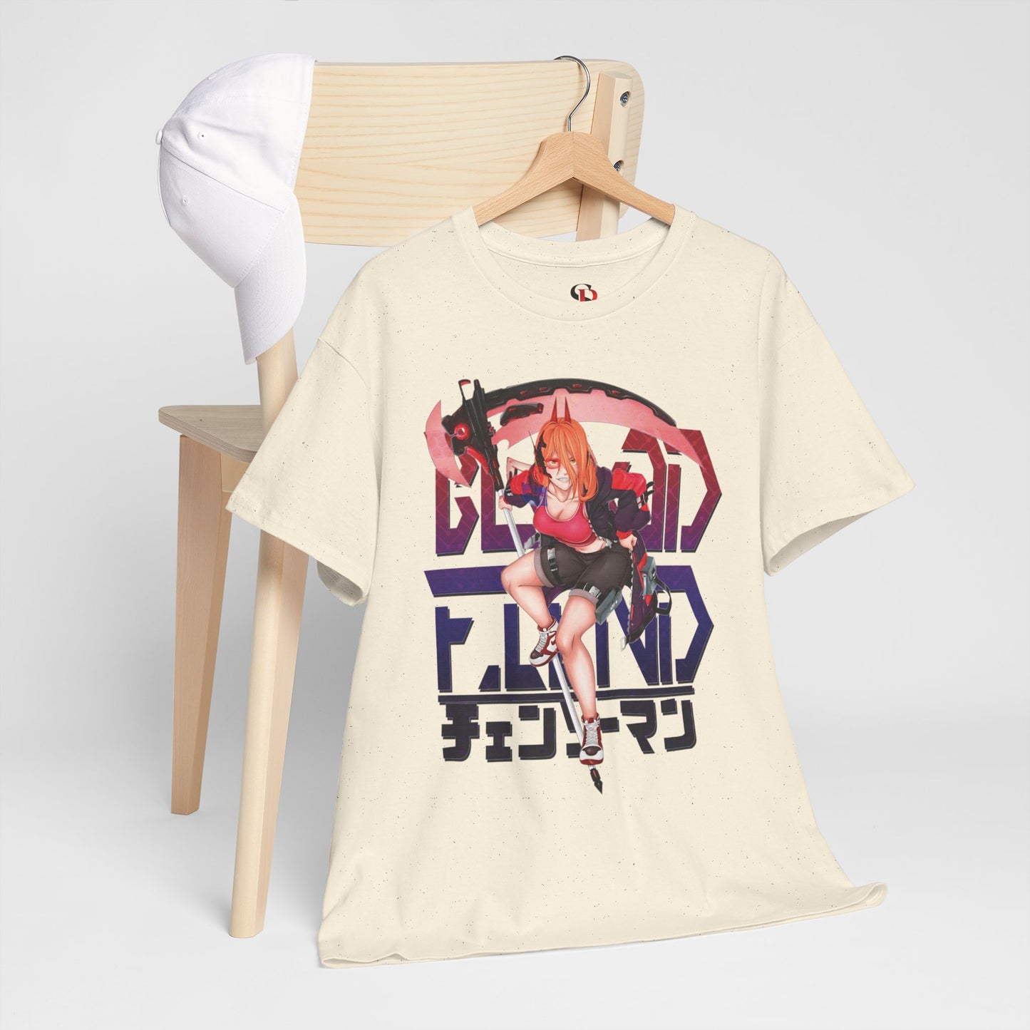Blood Fiend Power III Unisex Heavy Cotton T-Shirt | Chainsaw Man Anime Tee