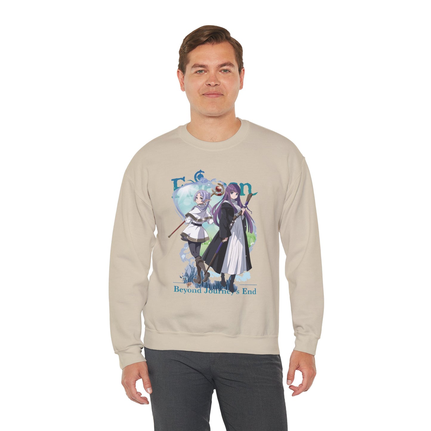 Frieren Beyond Journey’s End Unisex Heavy Blend Crewneck Sweatshirt