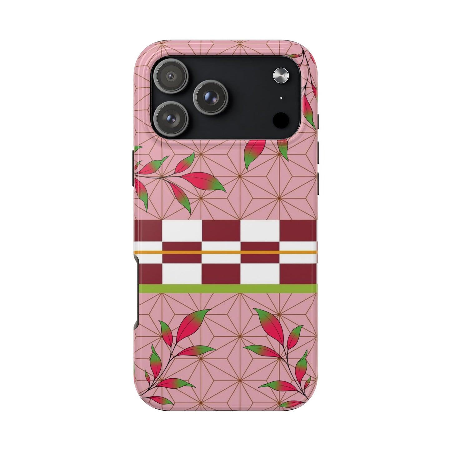 Demon Flower Haori Double Layered Phone Case
