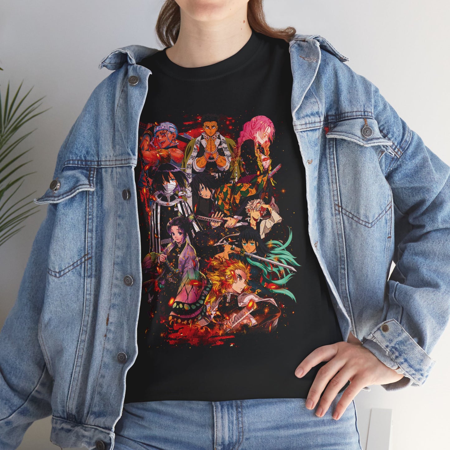 Hashira Collage T-Shirt | Demon Slayer Anime Streetwear Tee