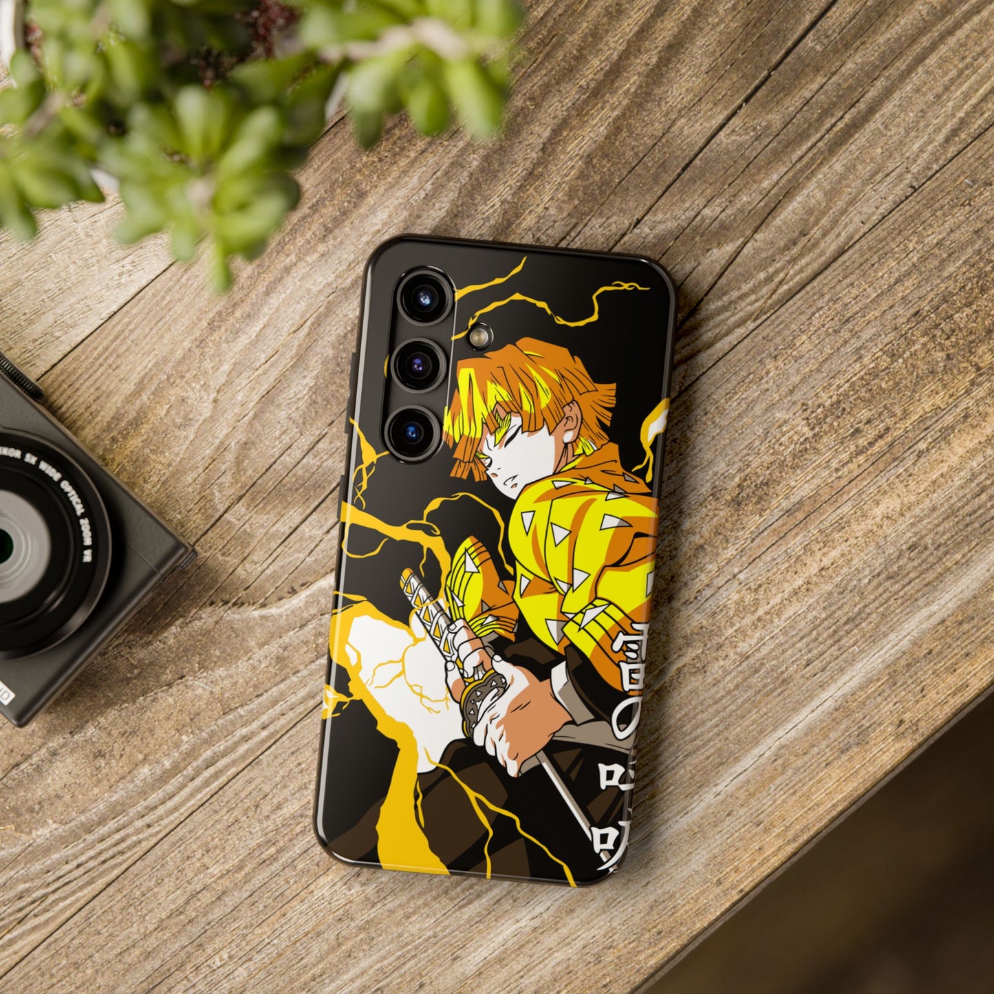 Sleeping Zenitsu Double Layered Phone Case | Demon Slayer-Inspired Anime Case