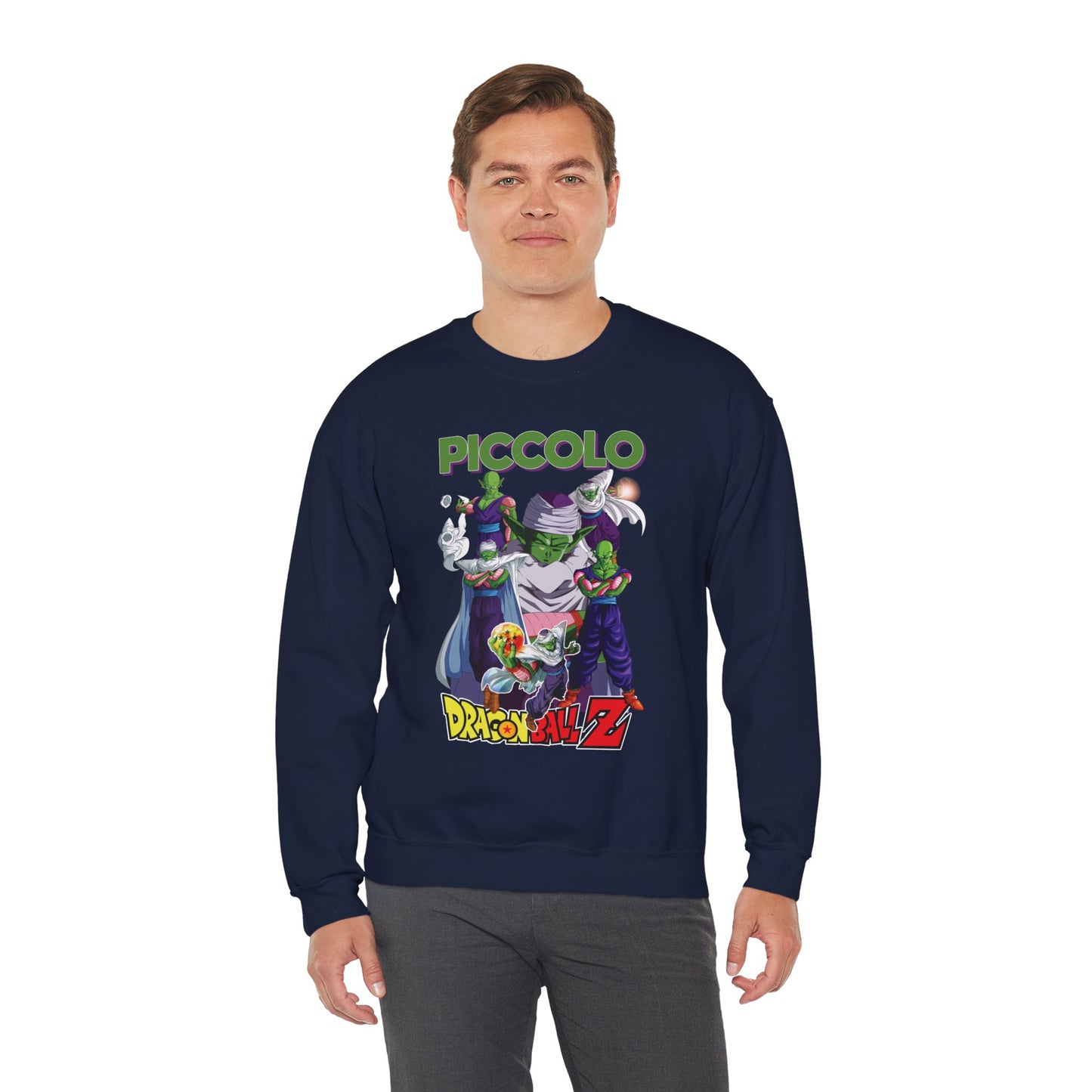 Piccolo “Namekian Pride” Unisex Heavy Crewneck | Dragon Ball Z Streetwear Sweatshirt