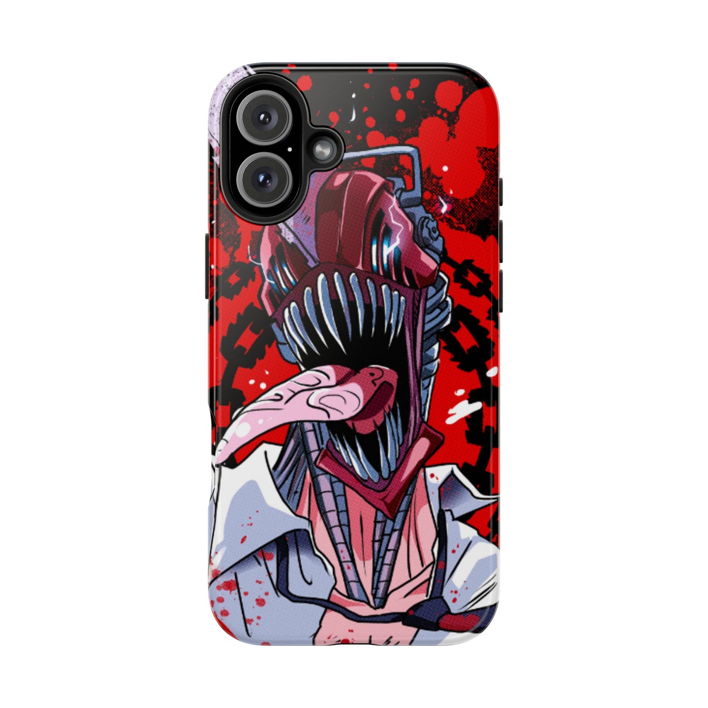 Chainsaw Devil Double Layered Phone Case | Chainsaw Man-Inspired Protective Anime Case