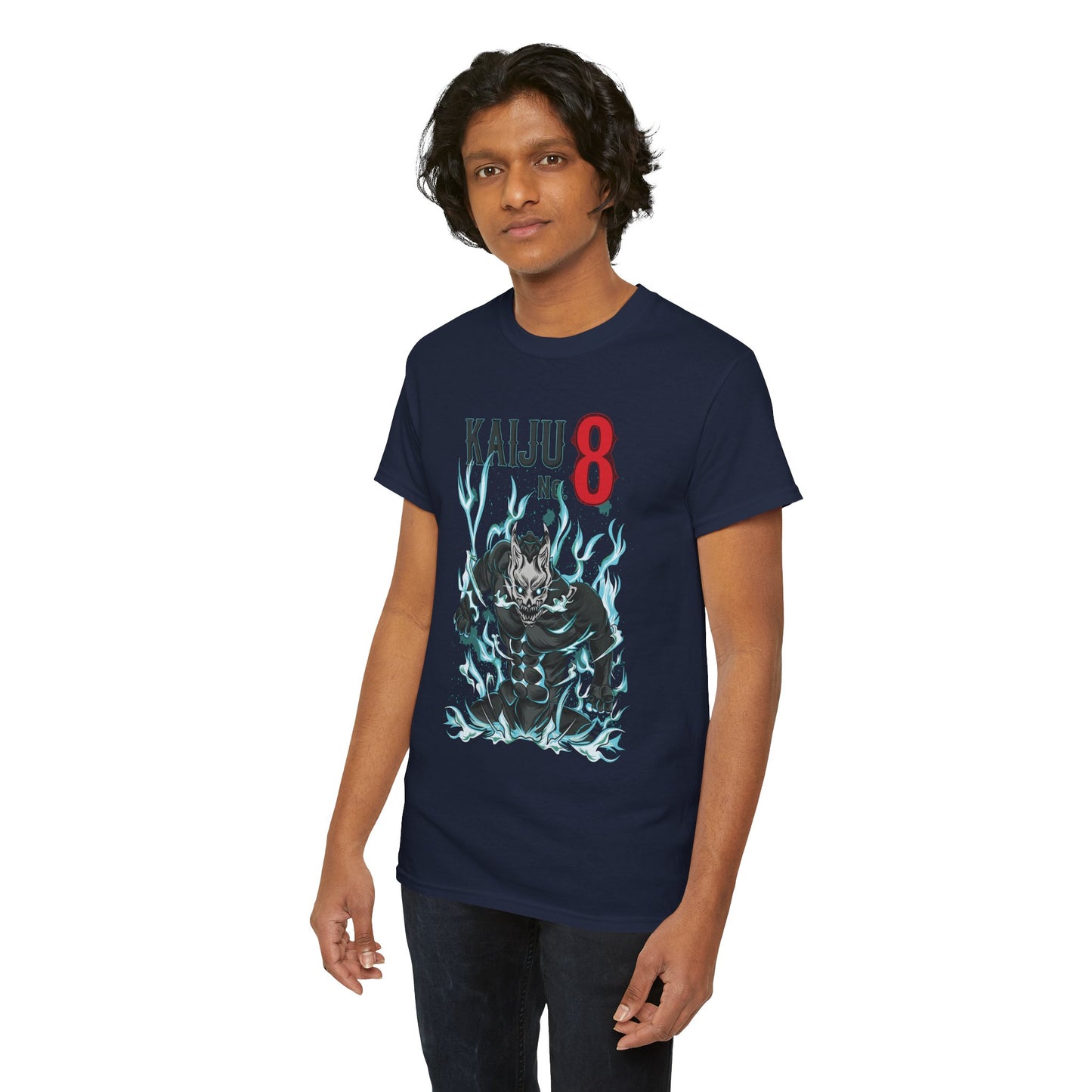 Infernal Surge Unisex Heavy Cotton T-Shirt | Kaiju No. 8 Anime Tee
