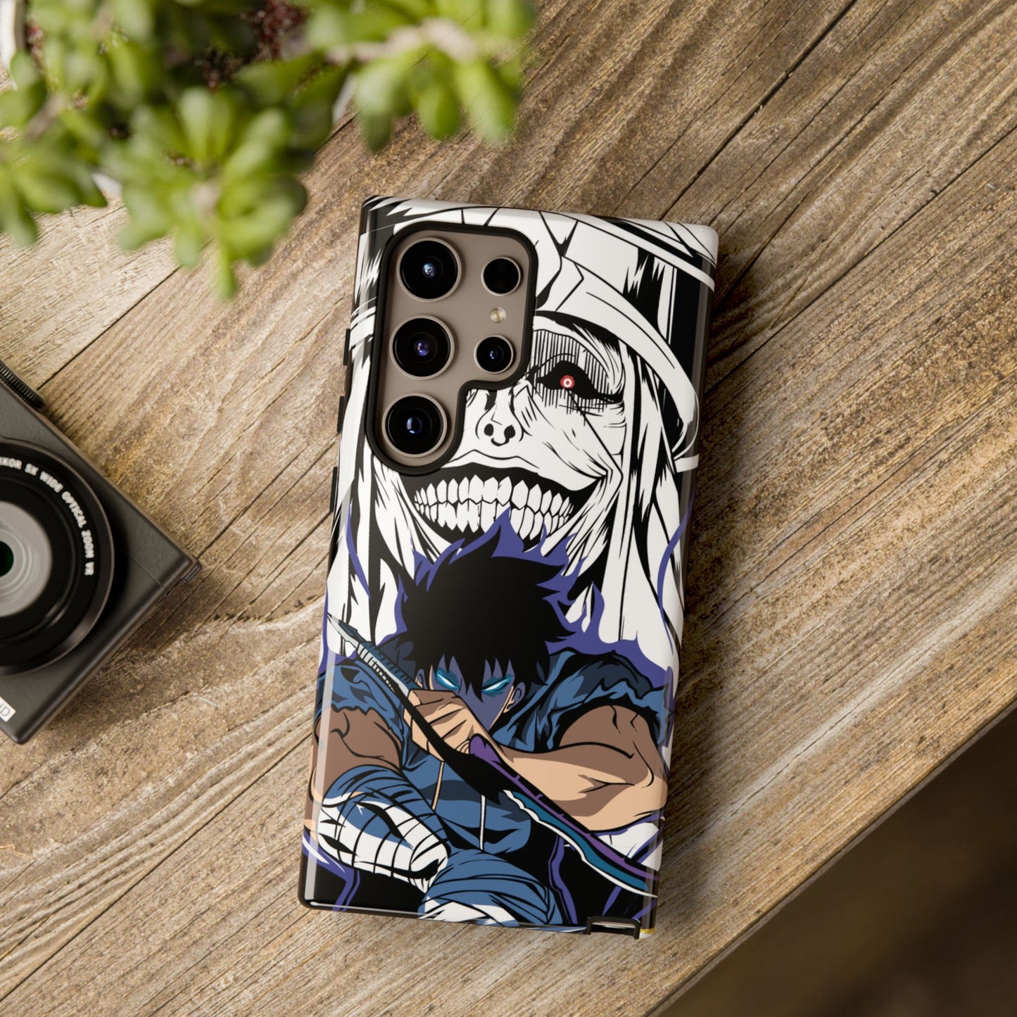 Sung Jinwoo Vs Statue Of God II Double Layered Phone Case