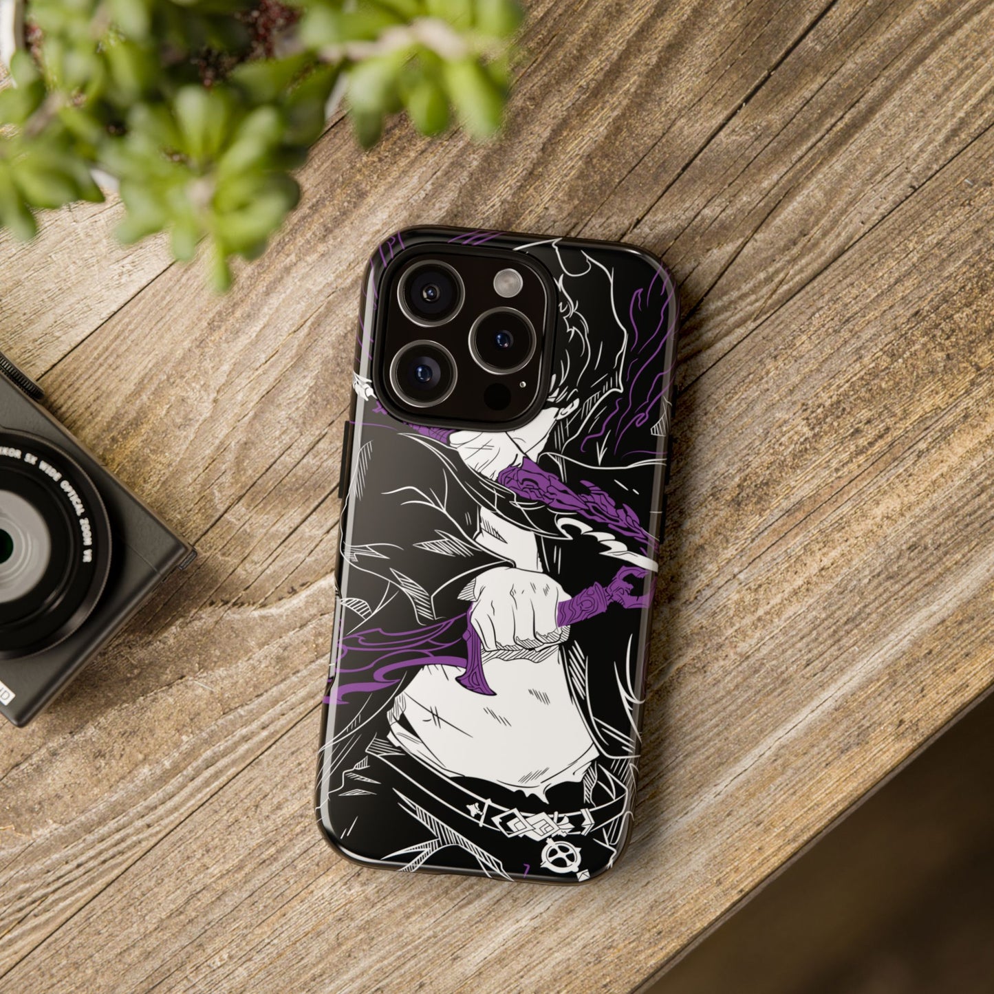 Sung Jinwoo Twin Daggers Double Layered Phone Case