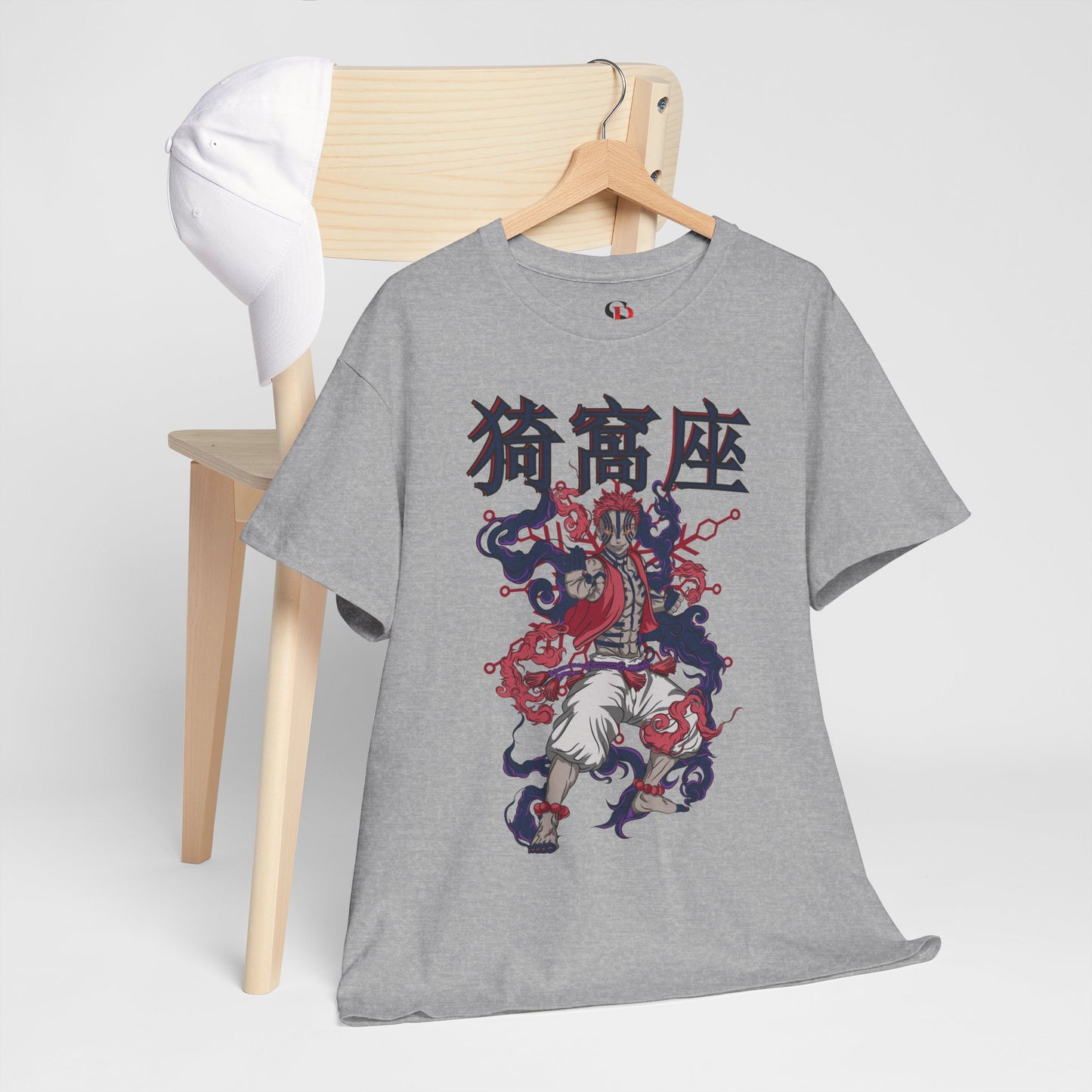 Akaza Blood Demon Art T-Shirt | Demon Slayer Anime Streetwear Tee